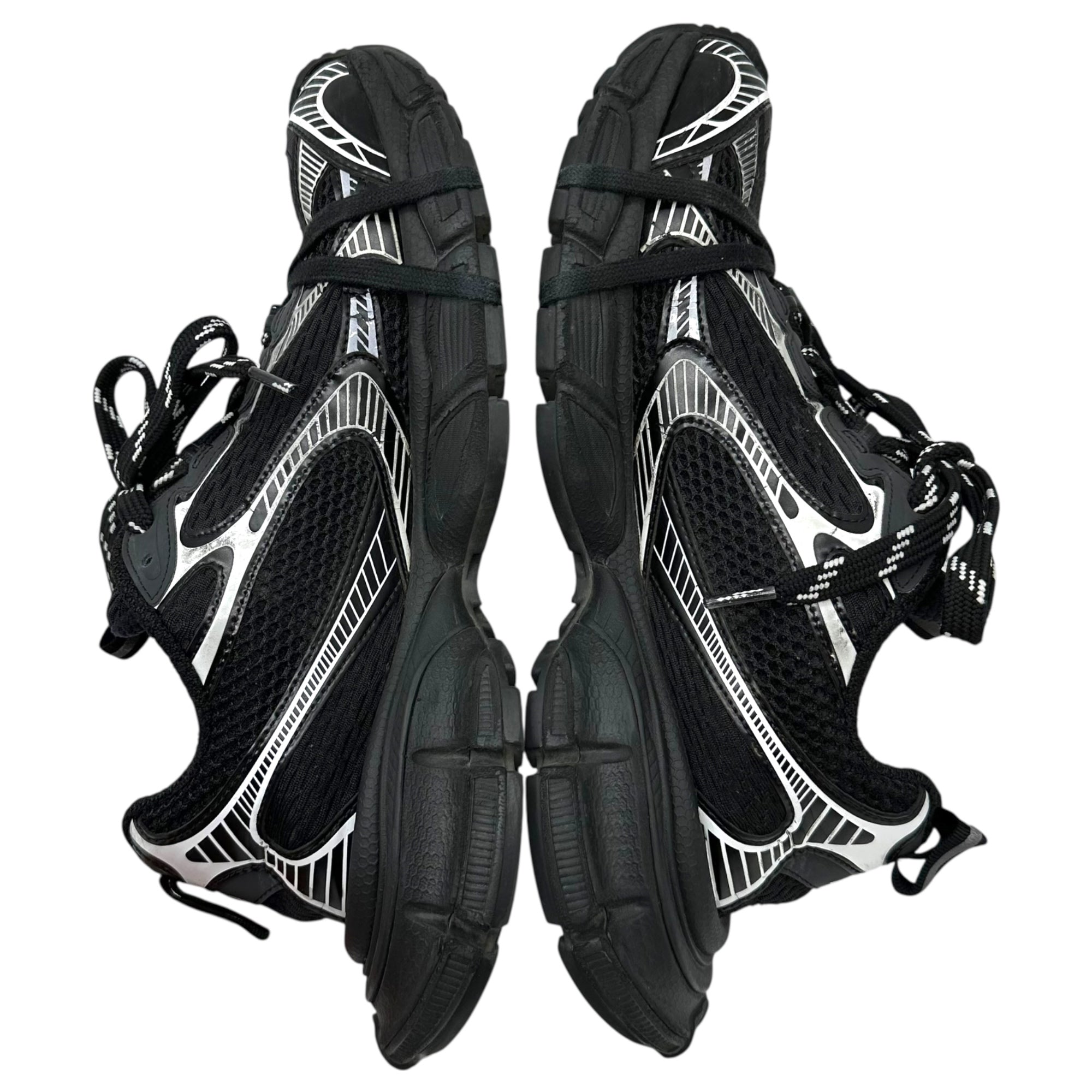 BALENCIAGA(バレンシアガ) 3XL MONOCOLOR/MESH/RUB/W/BLACK ローカット スニーカー 734734 27cm ブラック