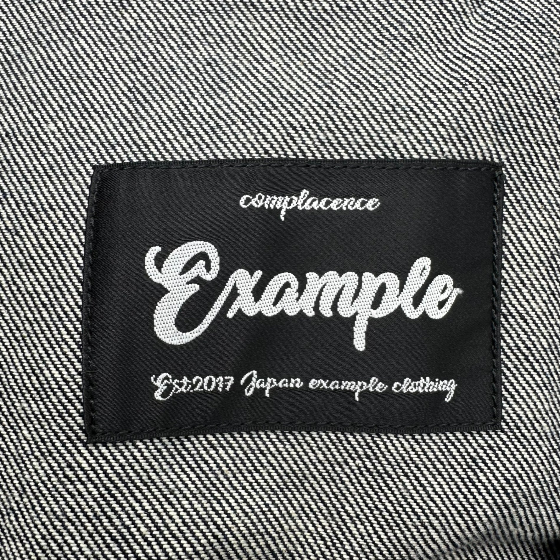 Dickies×EXAMPLE(ディッキーズ×イグザンプル) WORK DENIM JACKET PANTS SET UP ワーク デニム ジャケット パンツ セットアップ 193M10EX01 / 193M40WX01 L インディゴ コラボ