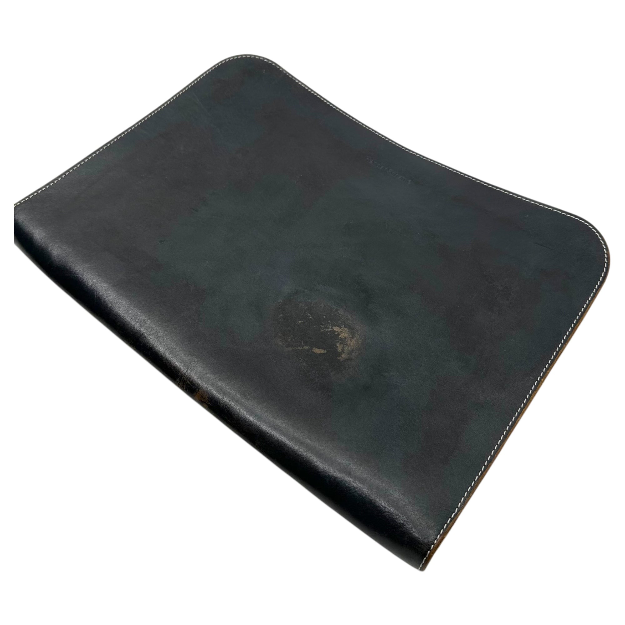 Hender Scheme(エンダースキーマ) Leather Clutch Bag PC Case レザー クラッチバッグ PCケース ダークネイビー