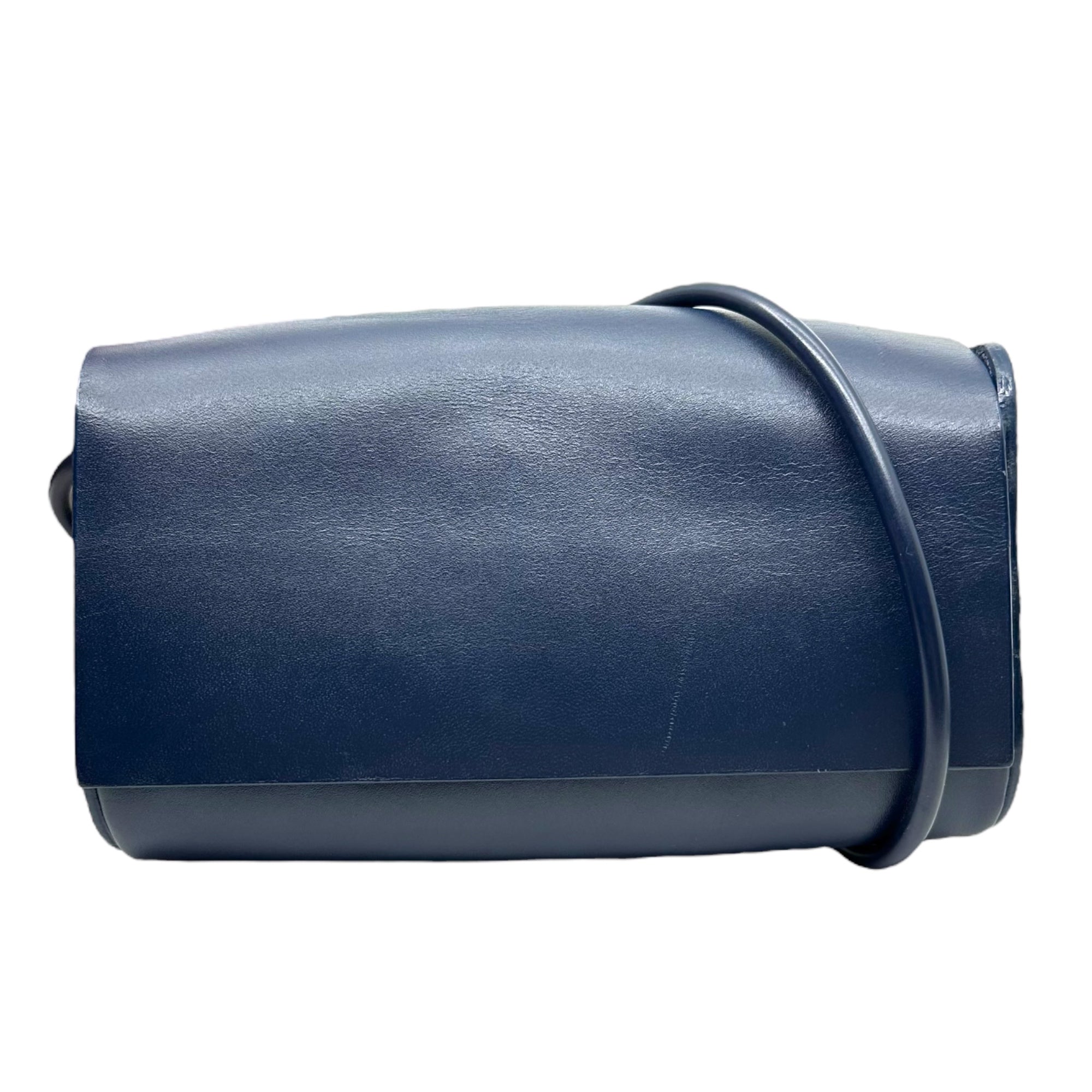 building block(ビルディングブロック) Card Sling ショルダー バッグ ネイビー メタルパーツ ポーチ カード ケース レザー 本革