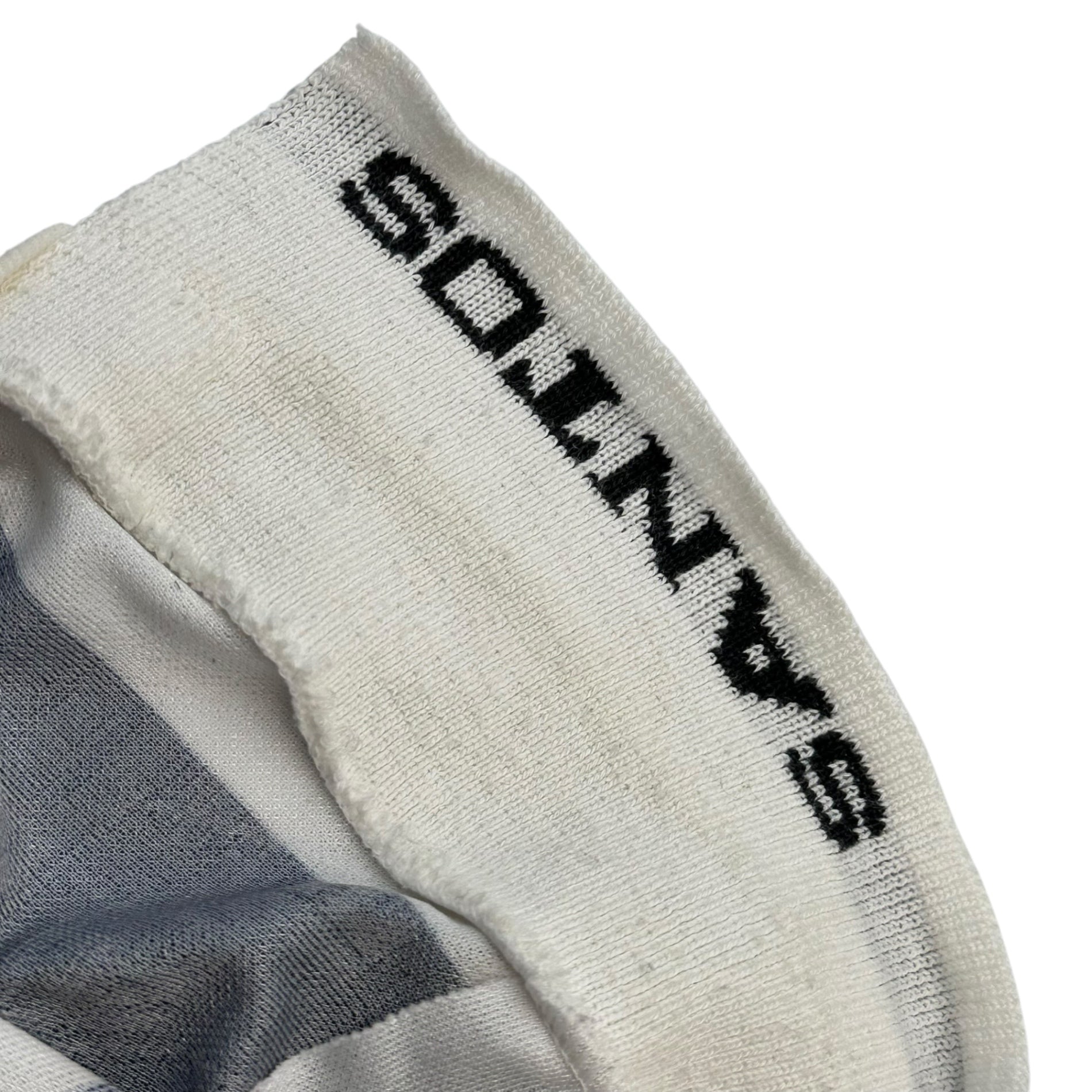 DELELERBA (デレルバ) 1992 Santos FC Away S/S game shirt アウェイ 半袖 ゲームシャツ 表記消(L程度) ホワイト×ブラック コカ・コーラ スポンサー 企業ロゴ