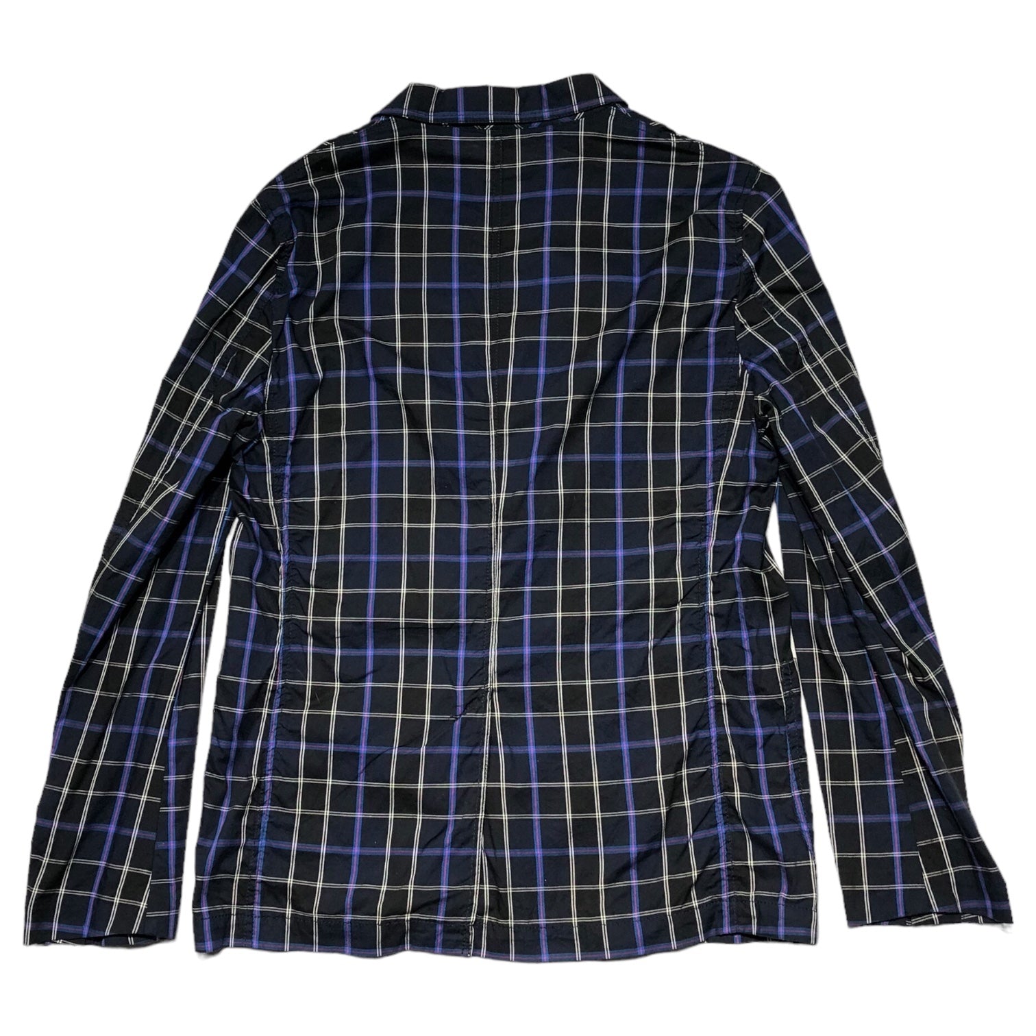 uniform experiment(ユニフォームエクスペリメント) 09SS cotton check jacket コットン チェック ジャケット UE-90033 2(M) ネイビー×ピンク