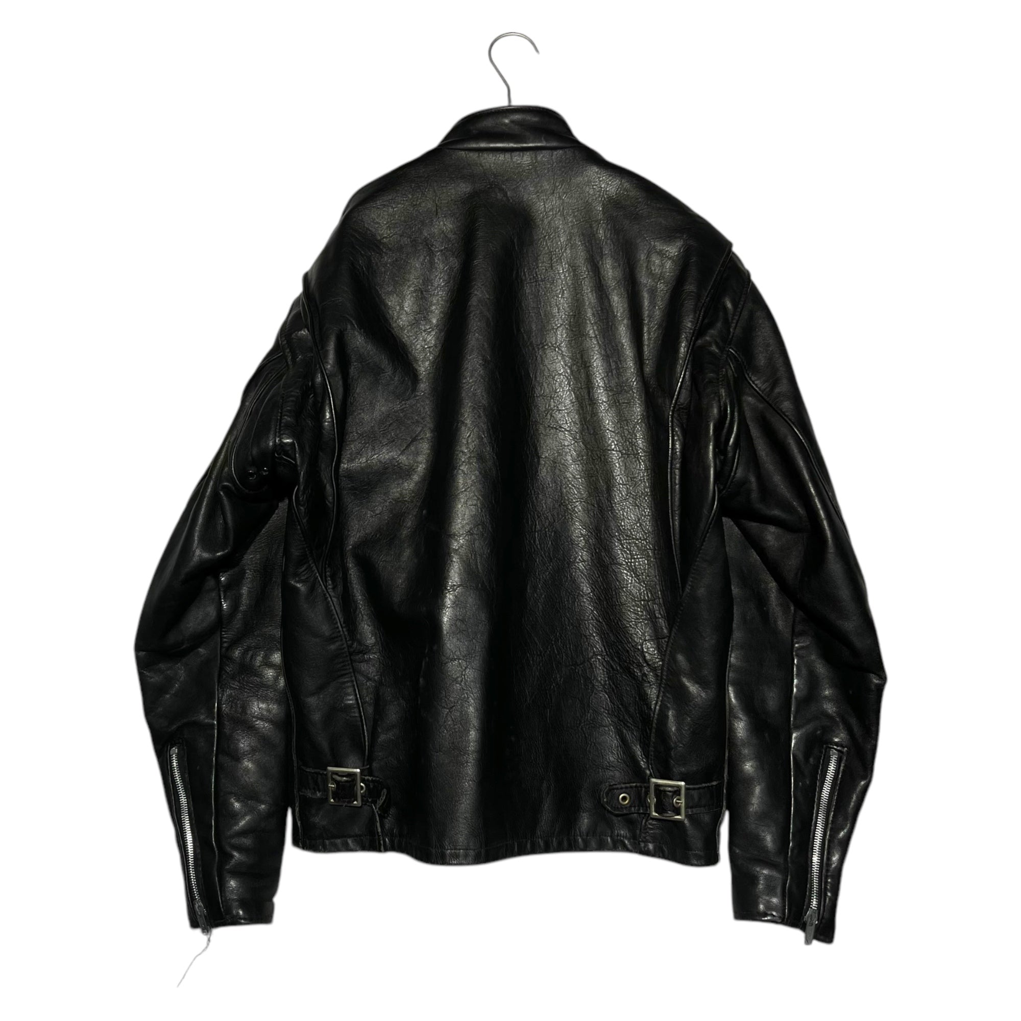 SCHOTT(ショット) 641 single riders シングルライダース ジャケット レザー 本革 牛革 38(M) ブラック