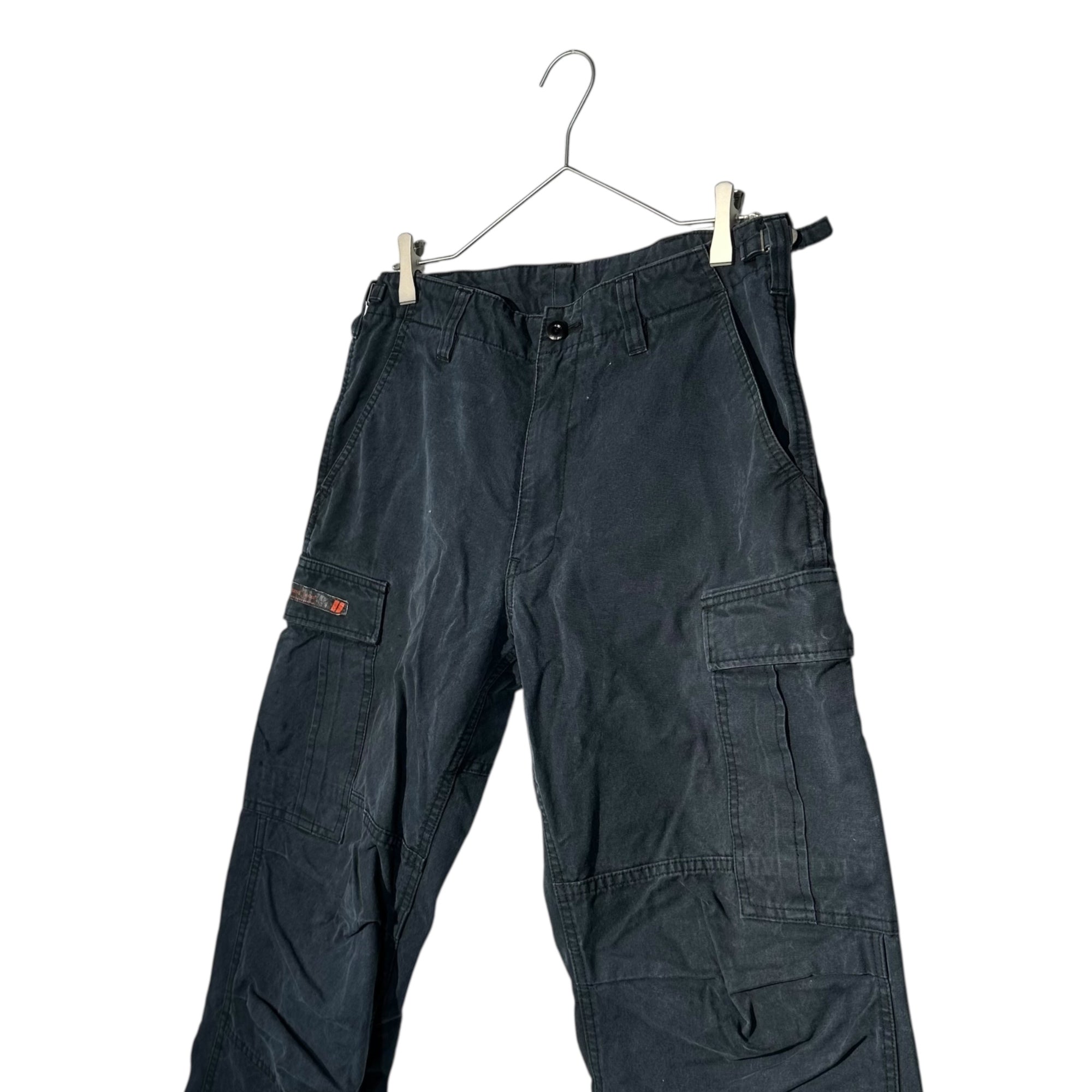 WTAPS(ダブルタップス) 00's Jungle Stock Ripstop Cargo Pants ジャングルストック リップストップ カーゴ パンツ TSDT-PTM01 表記無(L程度) ブラック