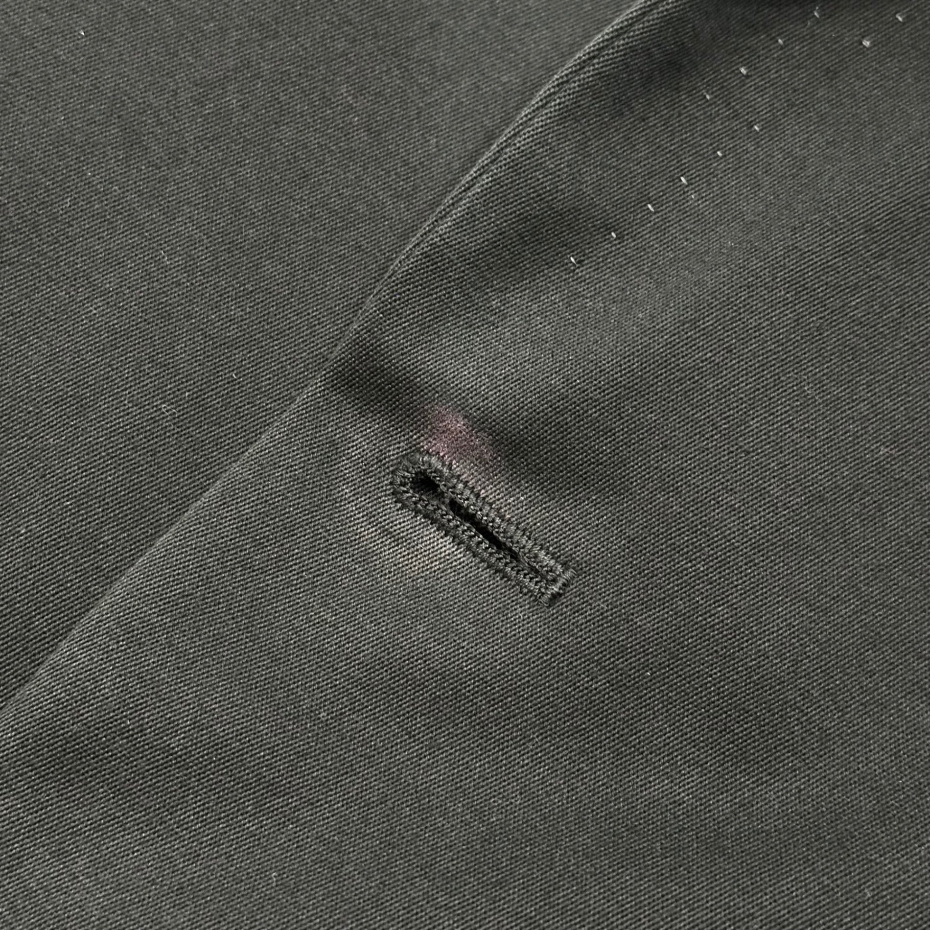 The Viridi-anne(ザヴィリディアン) 07AW Angora/Wool/Cotton Tailored Jacket アンゴラ ウール コットン 2B テーラード ジャケット VI-1087-06 2 ブラック 00's