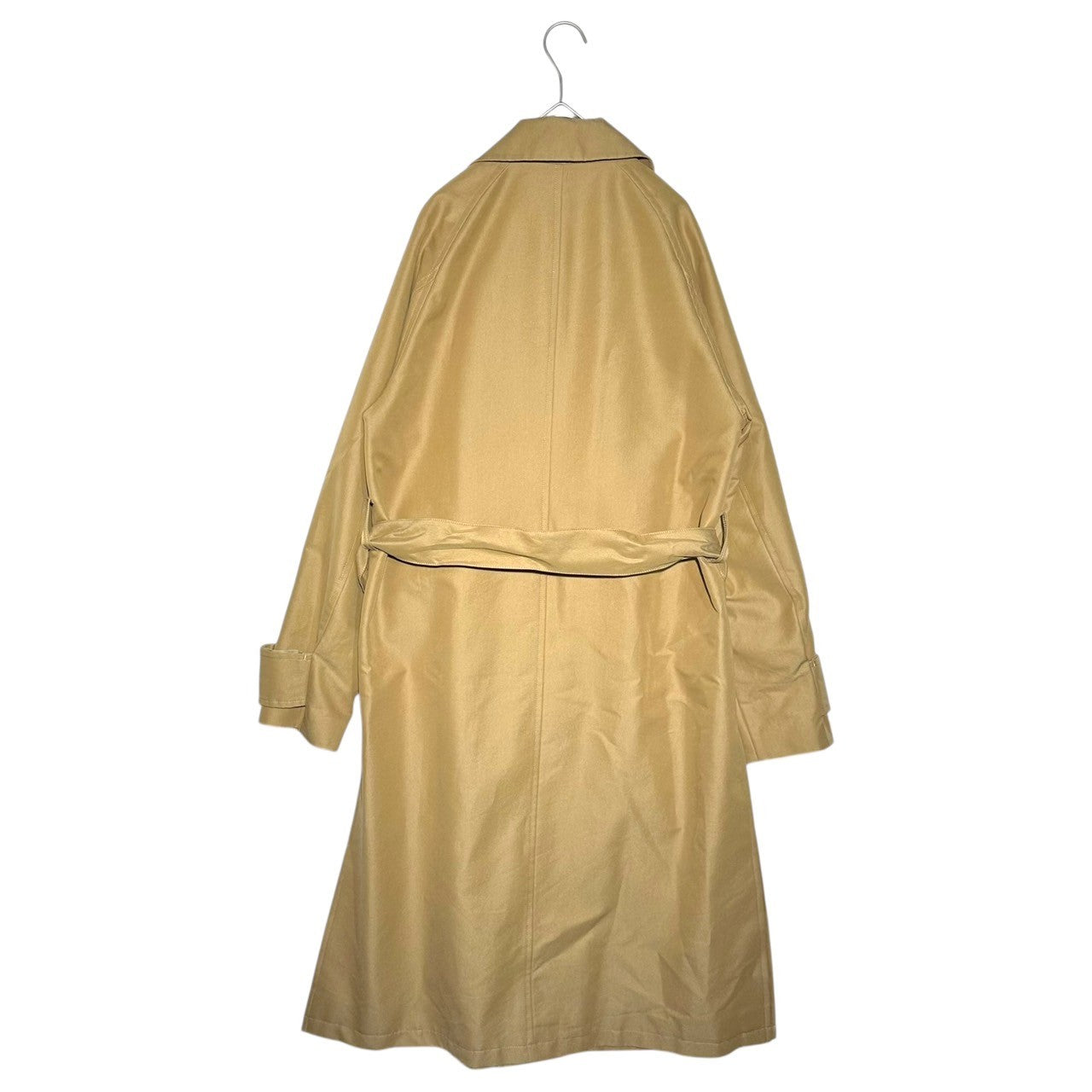 FACTOTUM(ファクトタム) Wool-like Barbary Nidom Finish Balmacan Coat ウールライクバーバリーニドム加工 バルマカンコート 01030636 44 ベージュ ロング トレンチ ステンカラー