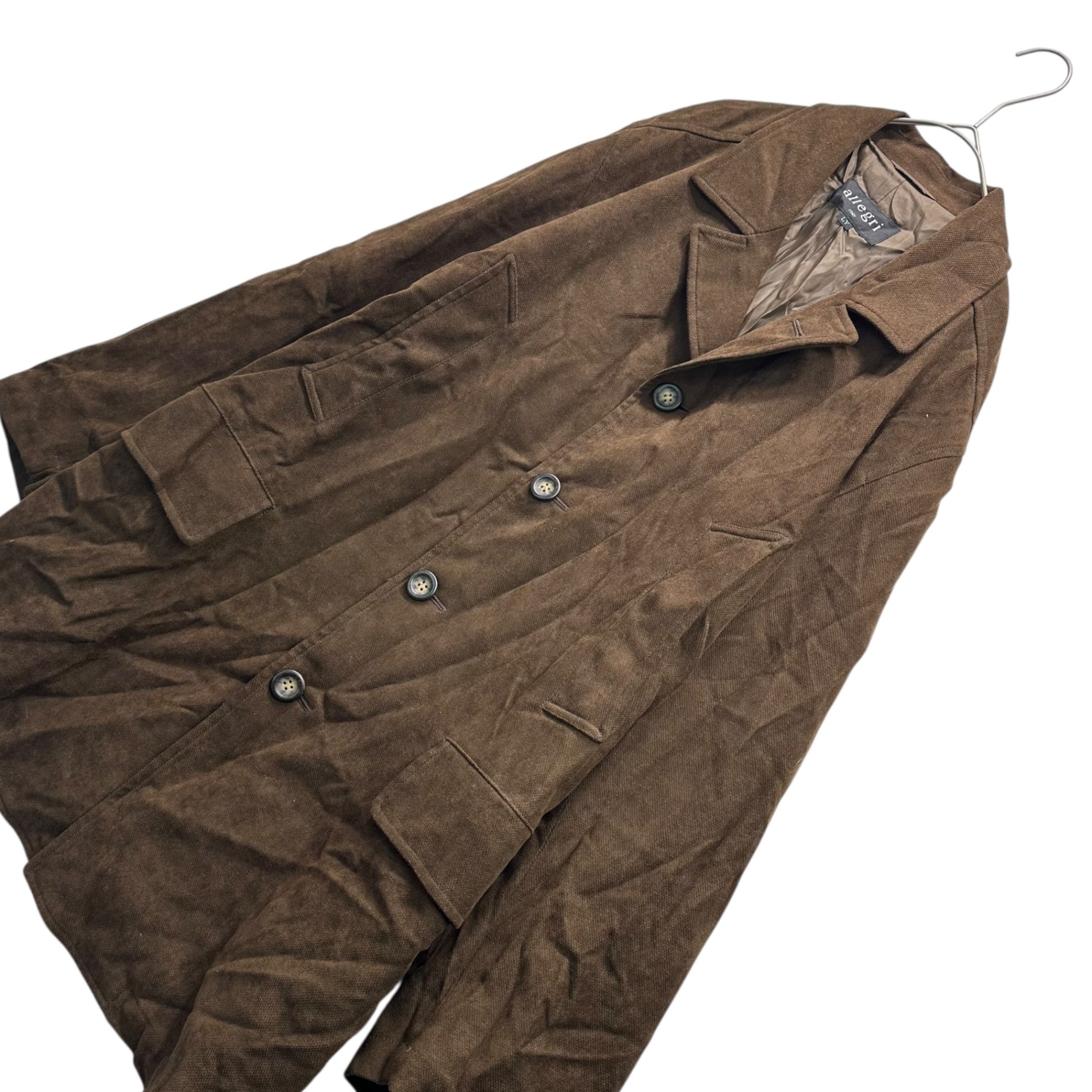 allegri(アレグリ) 90's Poly Half Coat 90年代 ポリ ハーフ コート 4FP61-381-78 L ブラウン