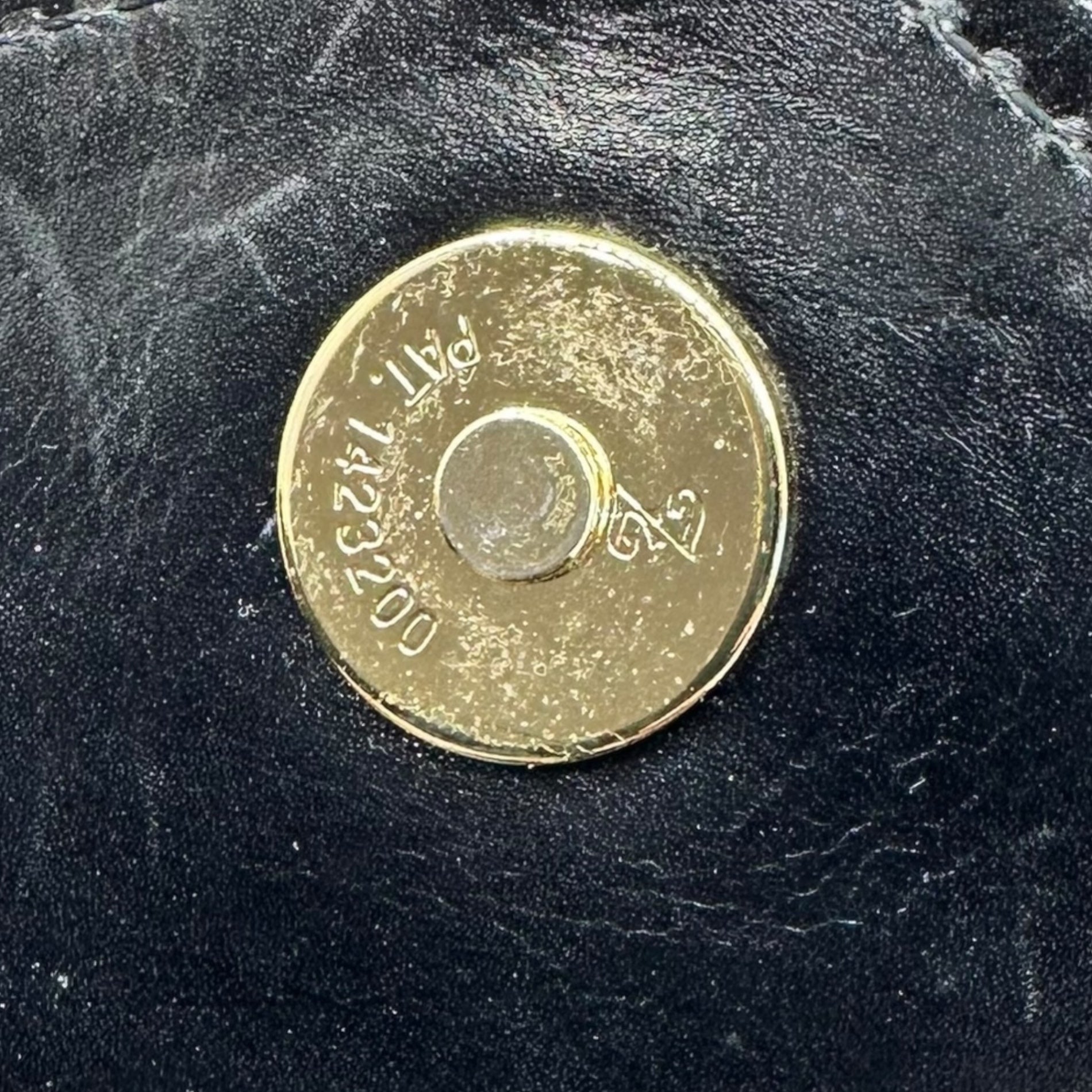 YVES SAINT LAURENT(イヴサンローラン) Intrecciato Leather Shoulder Bag イントレチャート レザー ショルダー バッグ ブラウン×ブラック ヴィンテージ