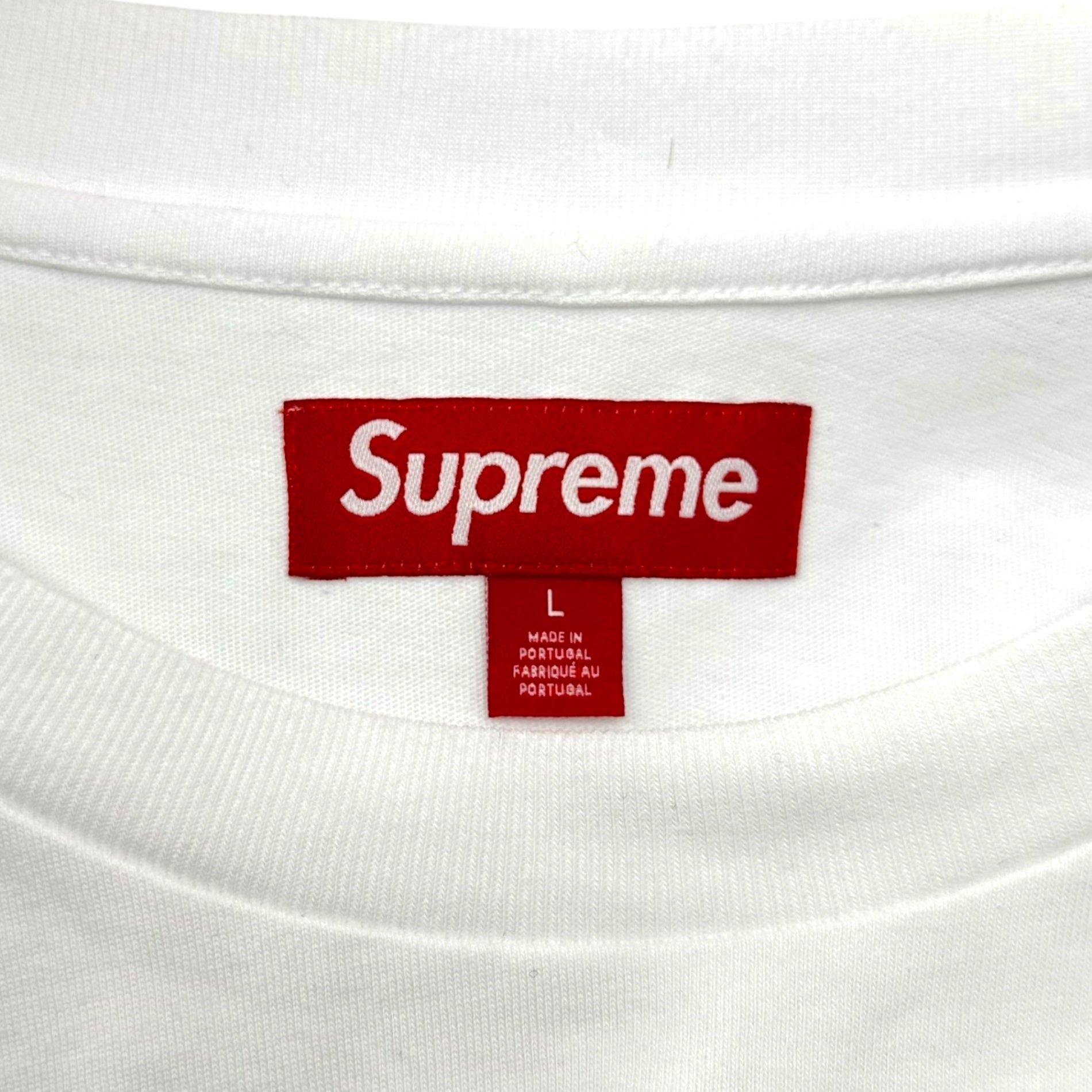 SUPREME(シュプリーム) 25SS Small Box L/S Tee スモール ボックスロゴ 長袖 Tシャツ ロンT L ホワイト×レッド