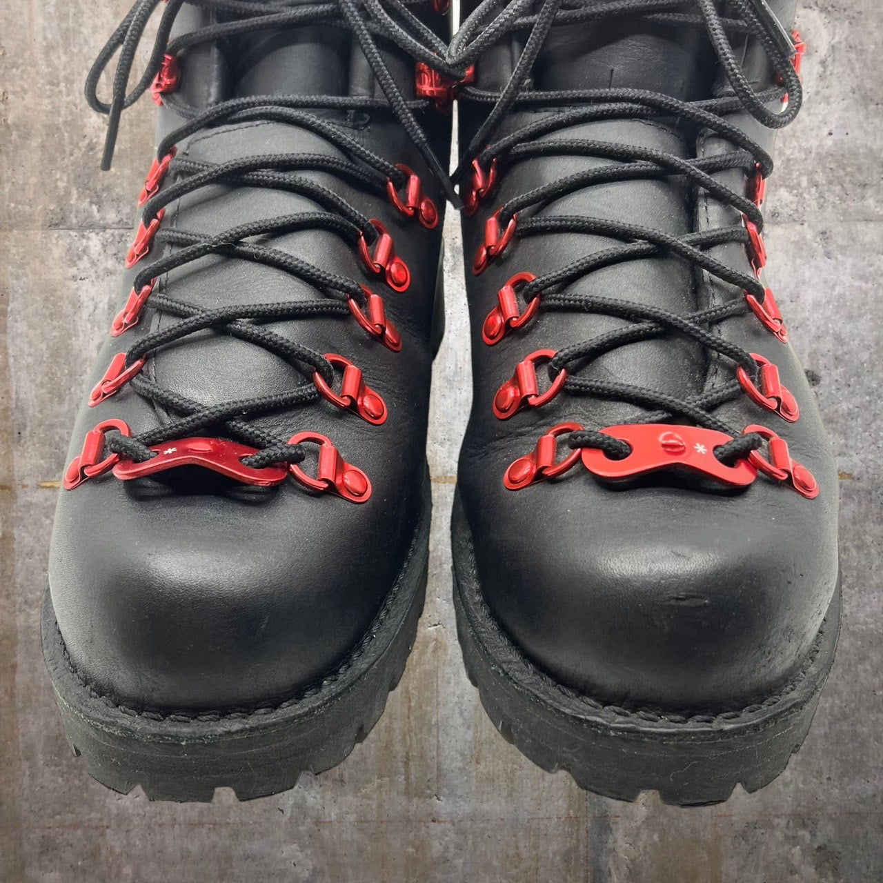 DANNER×snow peak(ダナー×スノーピーク) GORE-TEX TRAIL FIELD PRO./トレイルフィールド プロ/トレッキングブーツ D121015 27cm ブラック×レッド 84005 AI-JC 590342-0002