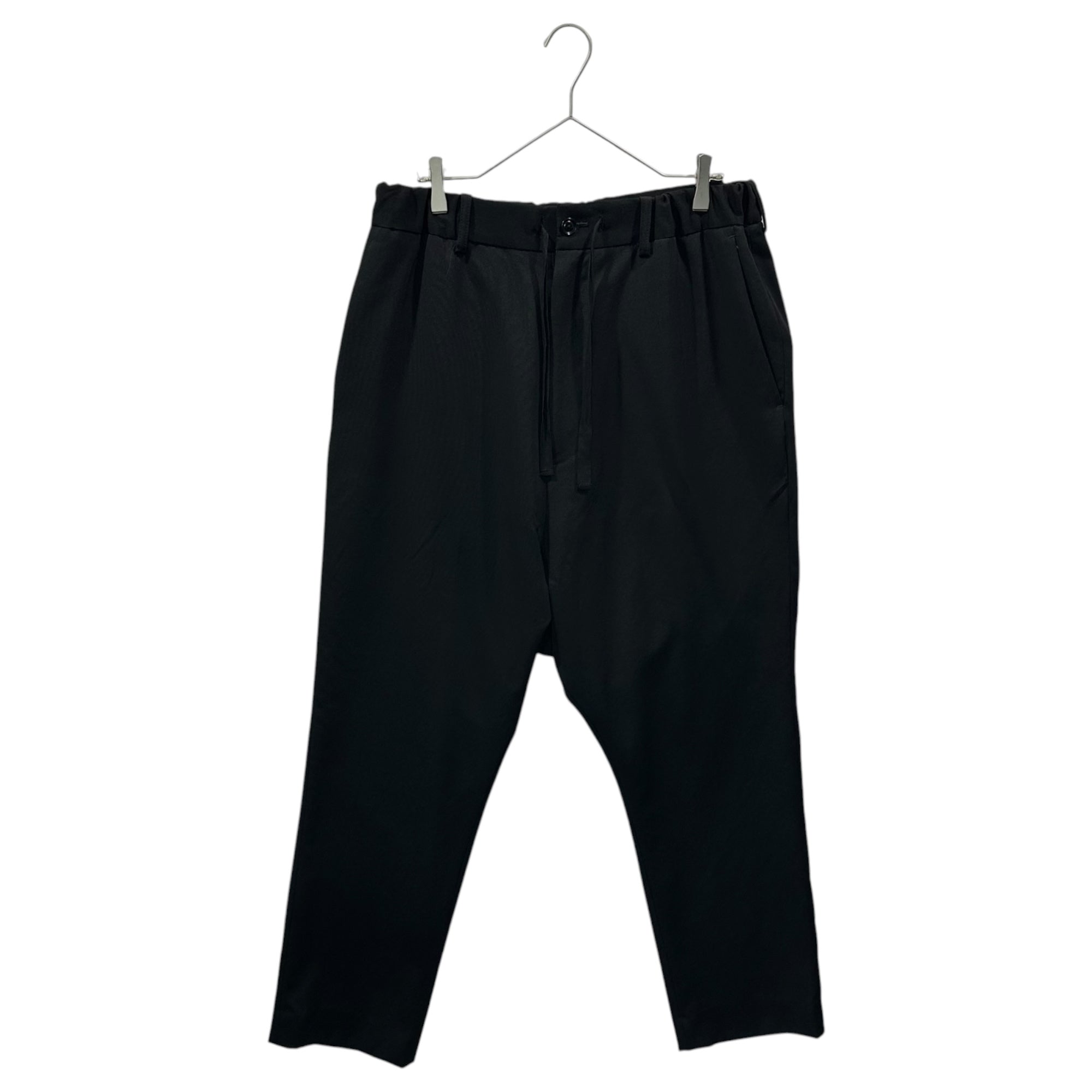 YOHJI YAMAMOTO POUR HOMME(ヨウジヤマモトプールオム) 2016SS Wool Gabardine Harem Pants ウールギャバジン サルエル パンツ HR-P73-100 3(L程度) ブラック