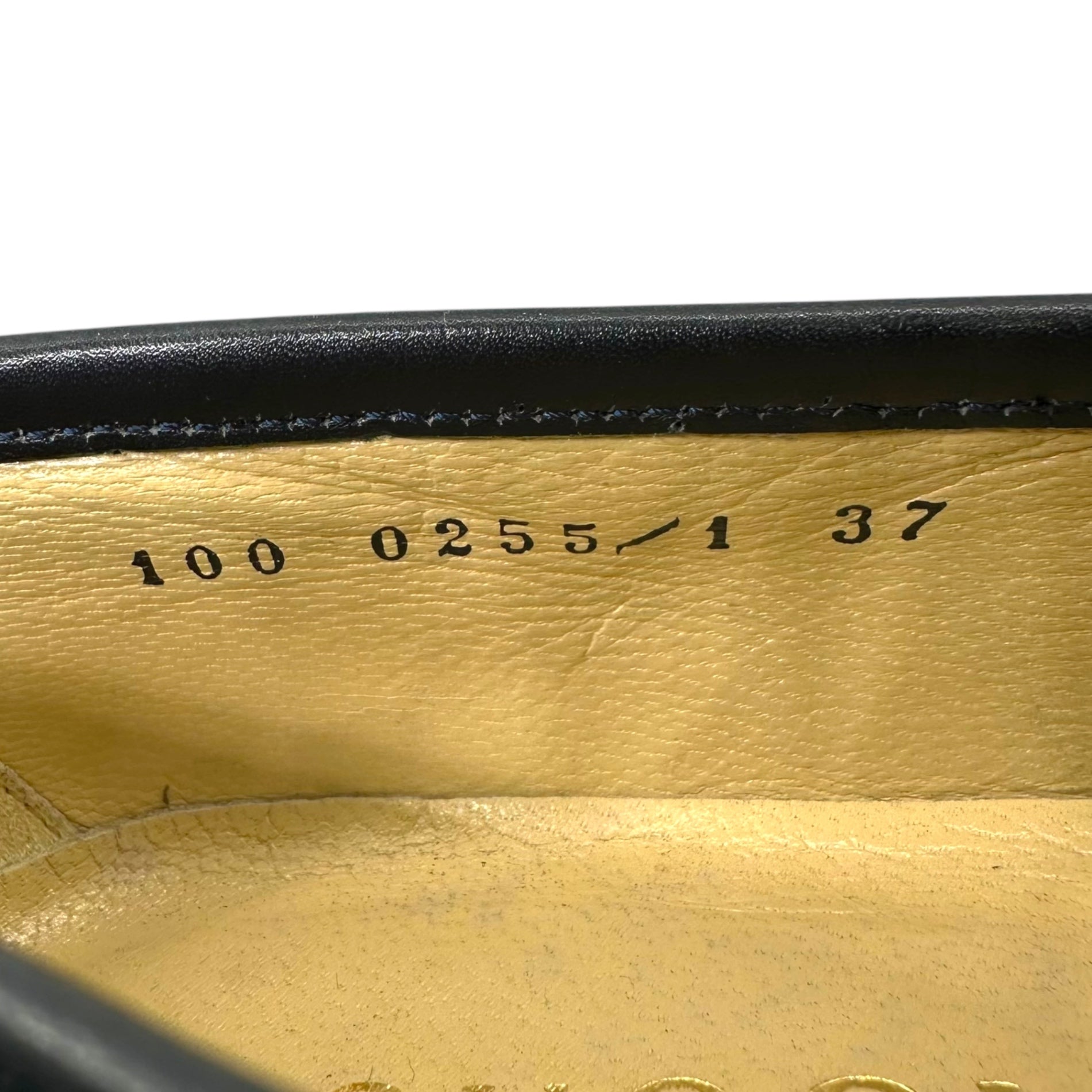 GUCCI(グッチ) Suede Leather Horsebit Loafer スウェード レザー ホース ビット ローファー 37(23cm程度) ダークネイビー