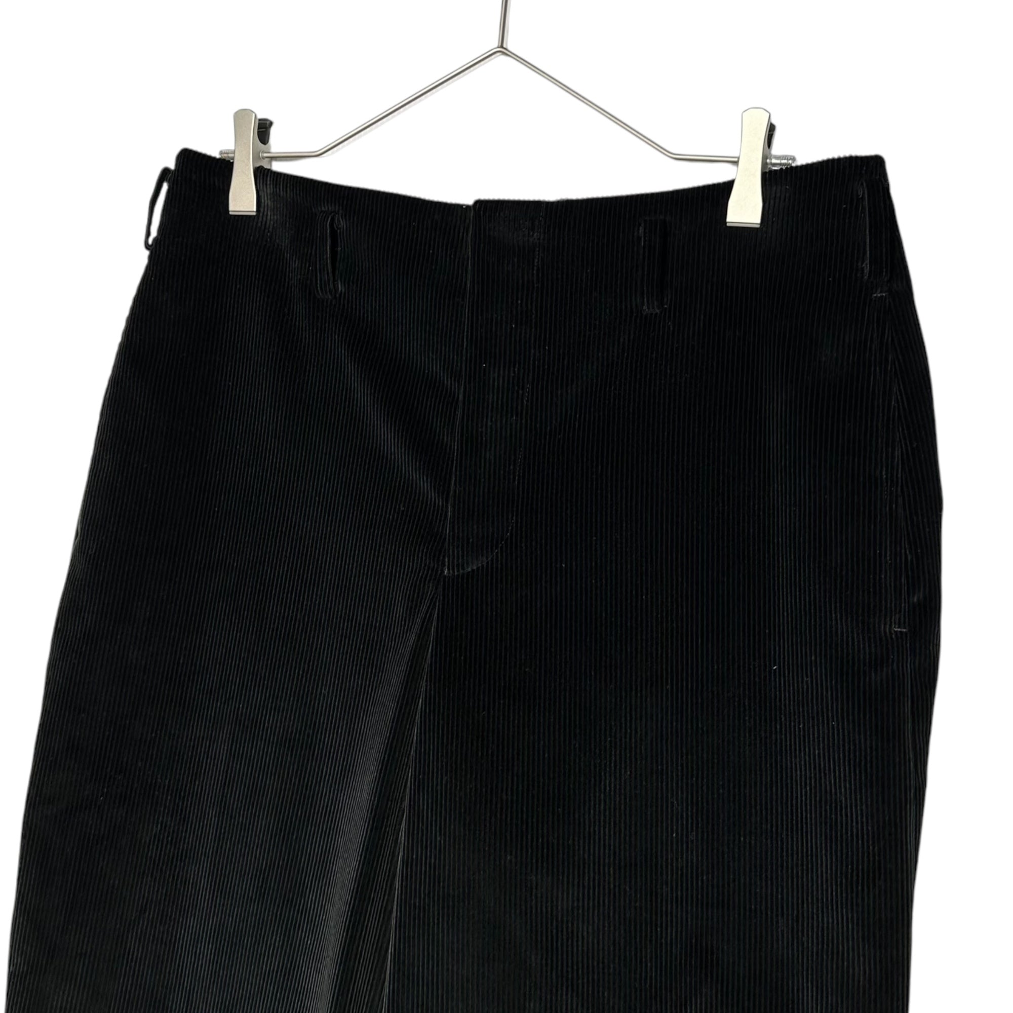 COMME des GARCONS HOMME PLUS(コムデギャルソンオムプリュス) 22AW NOMAD period corduroy straight pants ノーマッド期 コーデュロイ ストレート パンツ PJ-P005 M ブラック AD2022