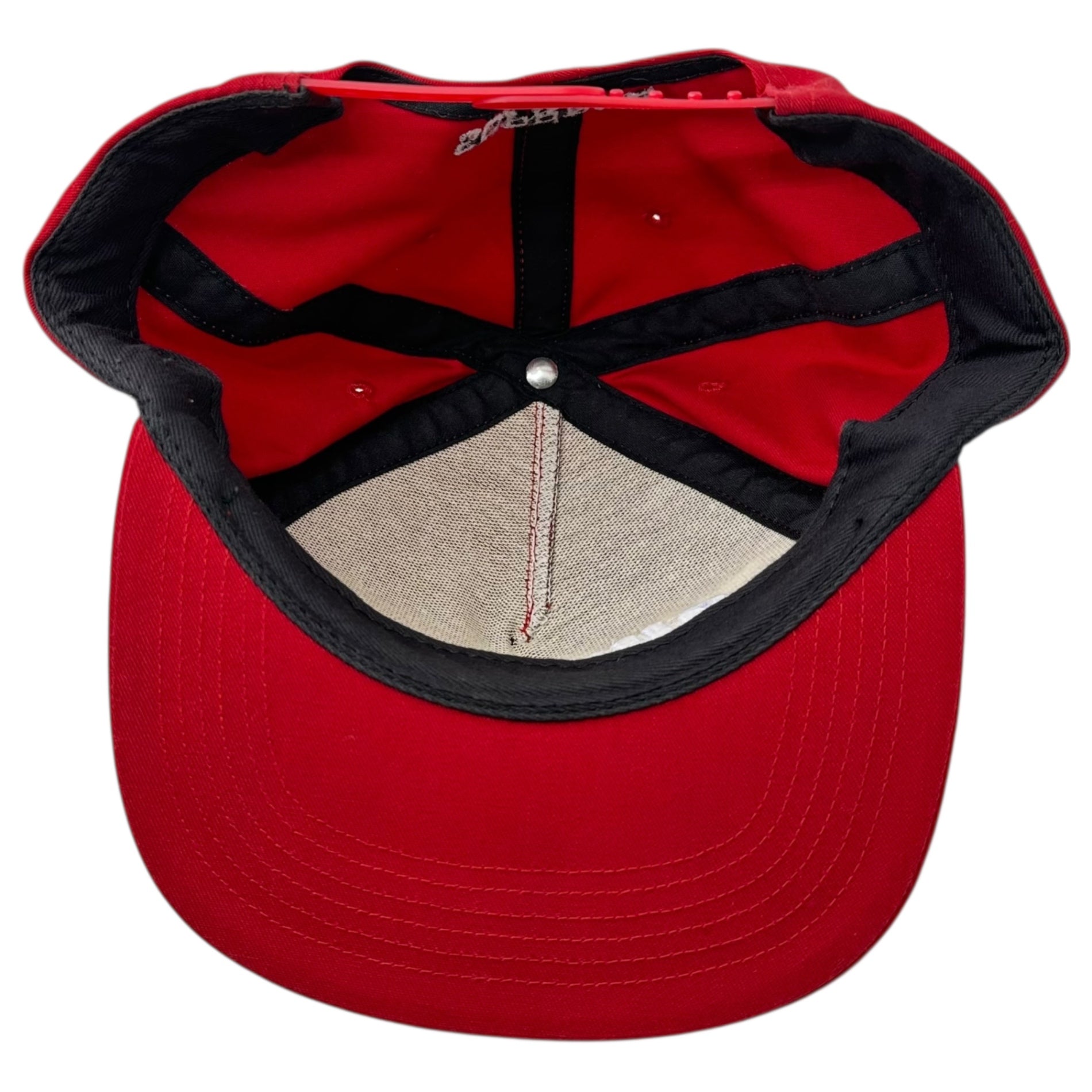 SUPREME(シュプリーム) 16SS Bar Logo 5-Panel Cap バー ロゴ 5パネル キャップ レッド