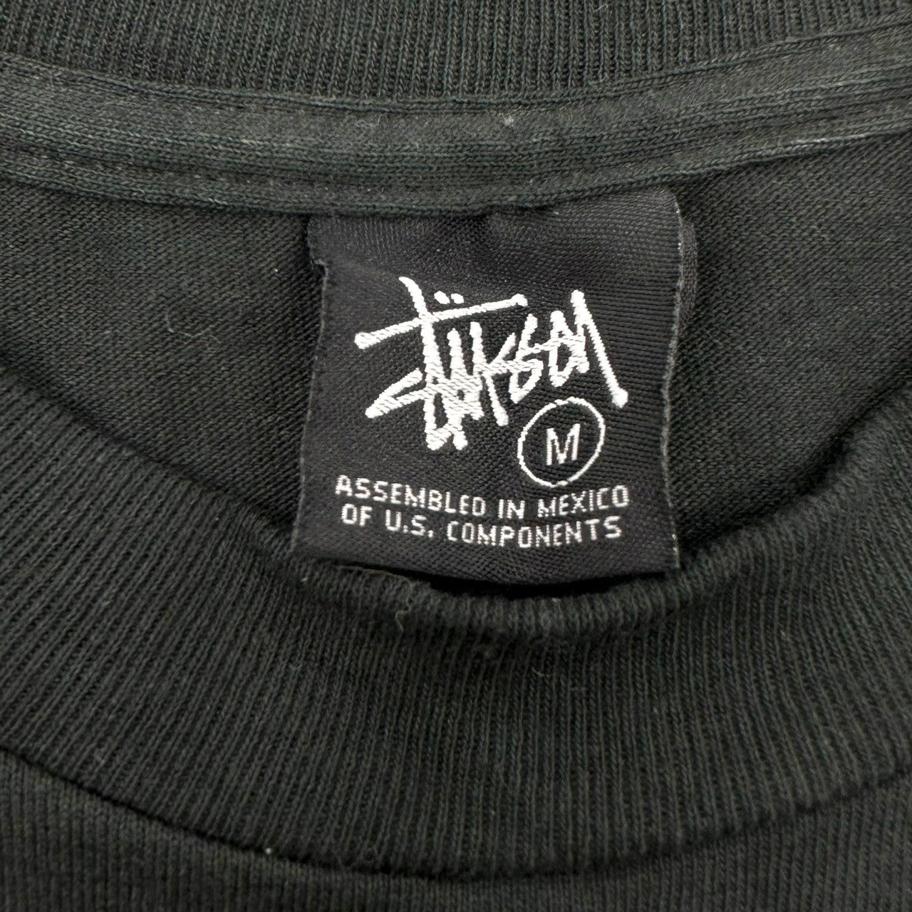 STUSSY(ステューシー) 00'S LEILOW HAWAII CHAPTER TEE プリント Tシャツ M ブラック 半袖
