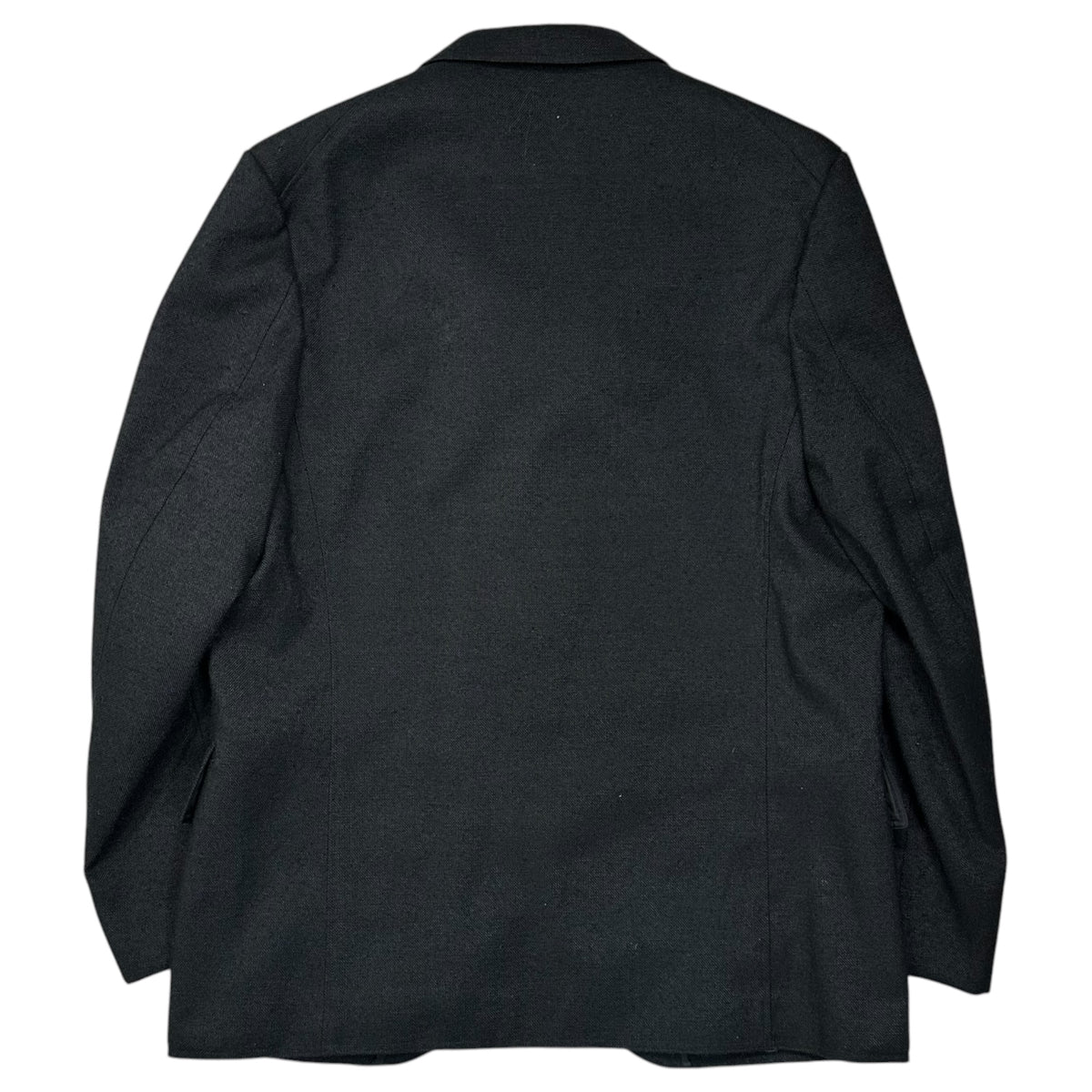 COMME des GARCONS HOMME PLUS(コムデギャルソンオムプリュス) 1998SS New Natural Collection High-Density Polyester Suit Set ニューナチュラル期 高密度 ポリエステル セットアップ スーツ JKT:PJ-10002 BOTTOMS:PP10001 M ブラック AD1997