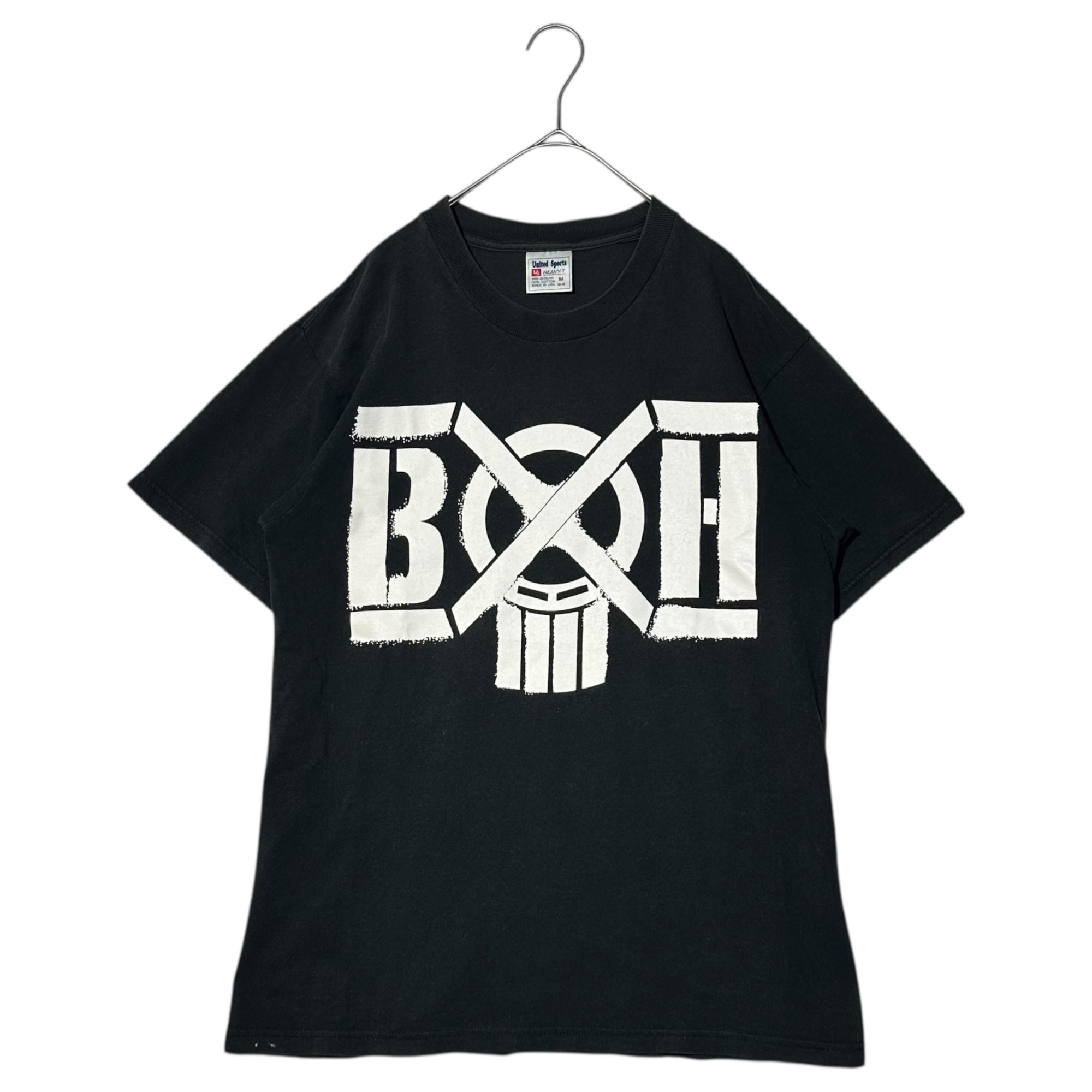 BOUNTY HUNTER(バウンティーハンター) 1999 Logo Print T-Shirt ロゴ プリント Tシャツ M ブラック United Sportsボディ 90's 90年代 ヴィンテージ Y2K