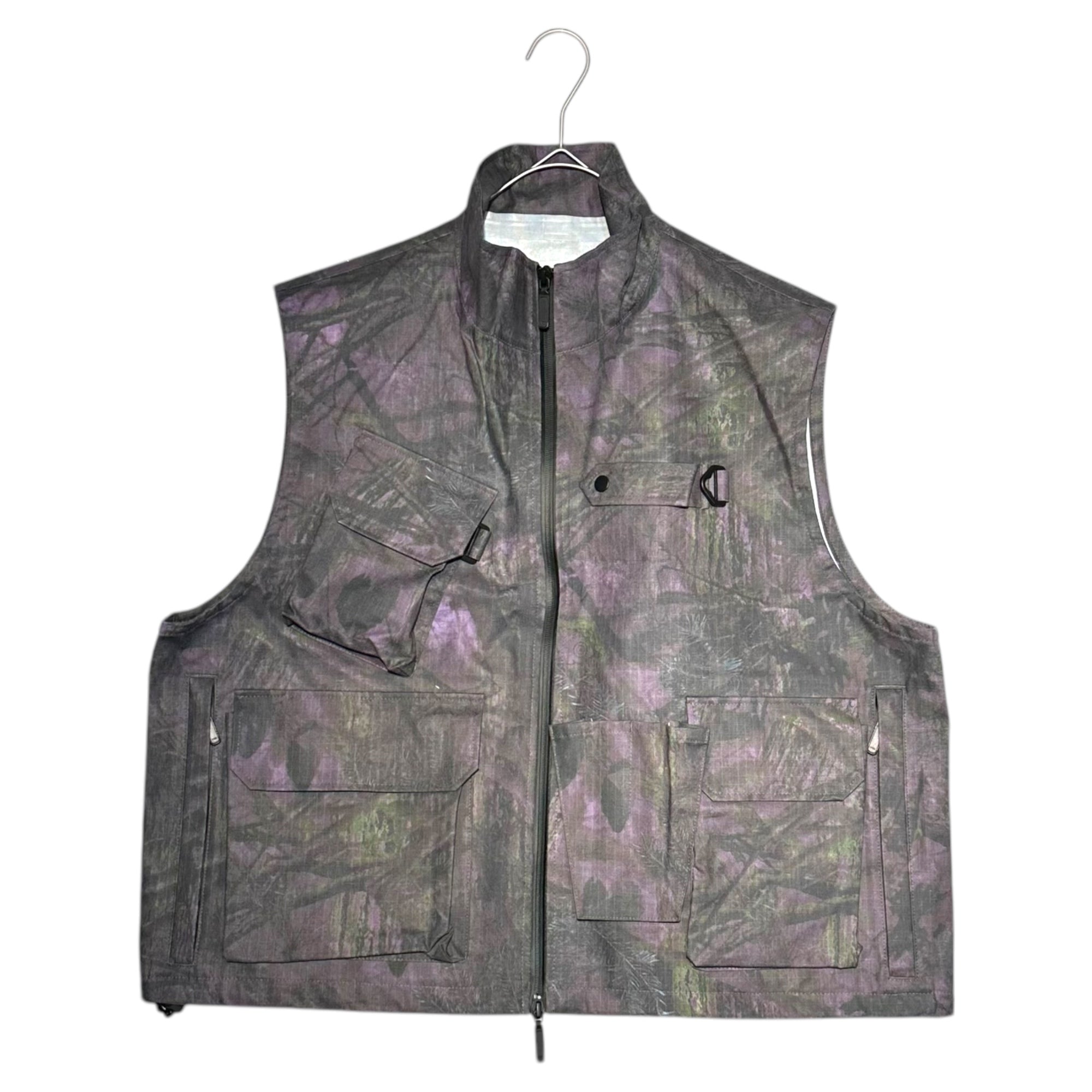 South2 West8 S2W8(サウス2ウエスト8) 22SS River Trek Over Vest リバー トレック オーバー ベスト KP769 M パープル×ブラック ツリーカモ