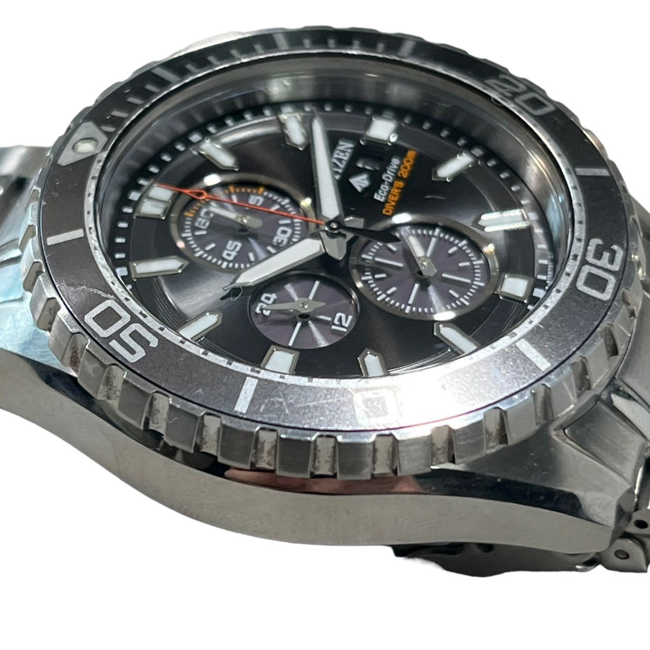 CITIZEN(シチズン) プロマスター PROMAST Eco-Drive 腕時計 B612-S115922 ブラック 腕時計 アナログ クオーツ クロノグラフ ダイバーズ ウォッチ エコドライブ