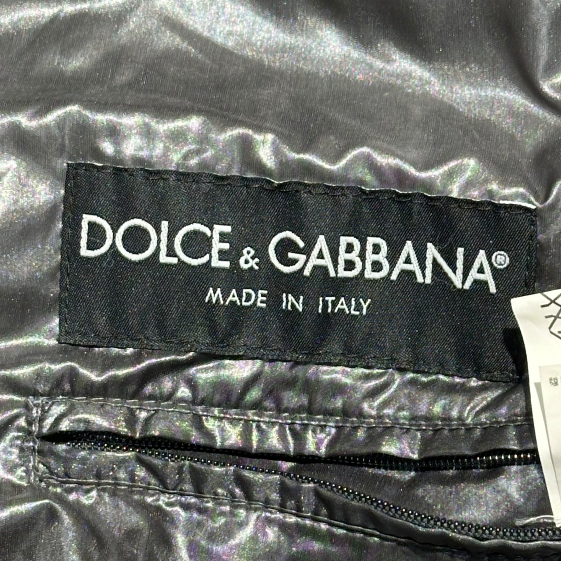 DOLCE&GABBANA(ドルチェ&ガッバーナドルガバ) Logo plate padded hooded vest ロゴプレート 中綿 フーデッド ベスト G7146T/FUMN6 46(S) カーキ