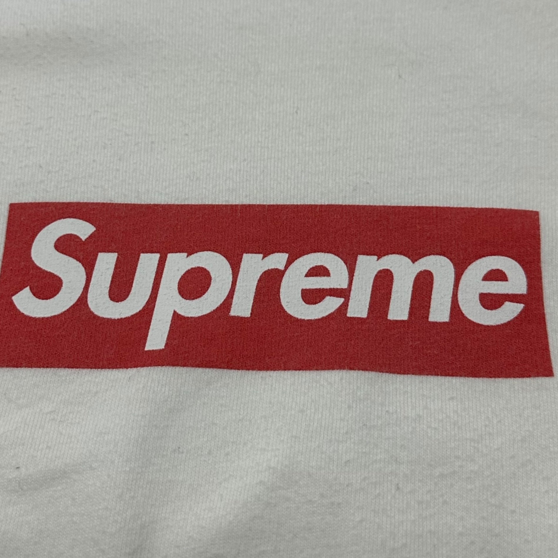 SUPREME(シュプリーム) 20AW USA made Box Logo L/S Tee USA製 ボックス ロゴ 長袖 Tシャツ XL ホワイト×レッド