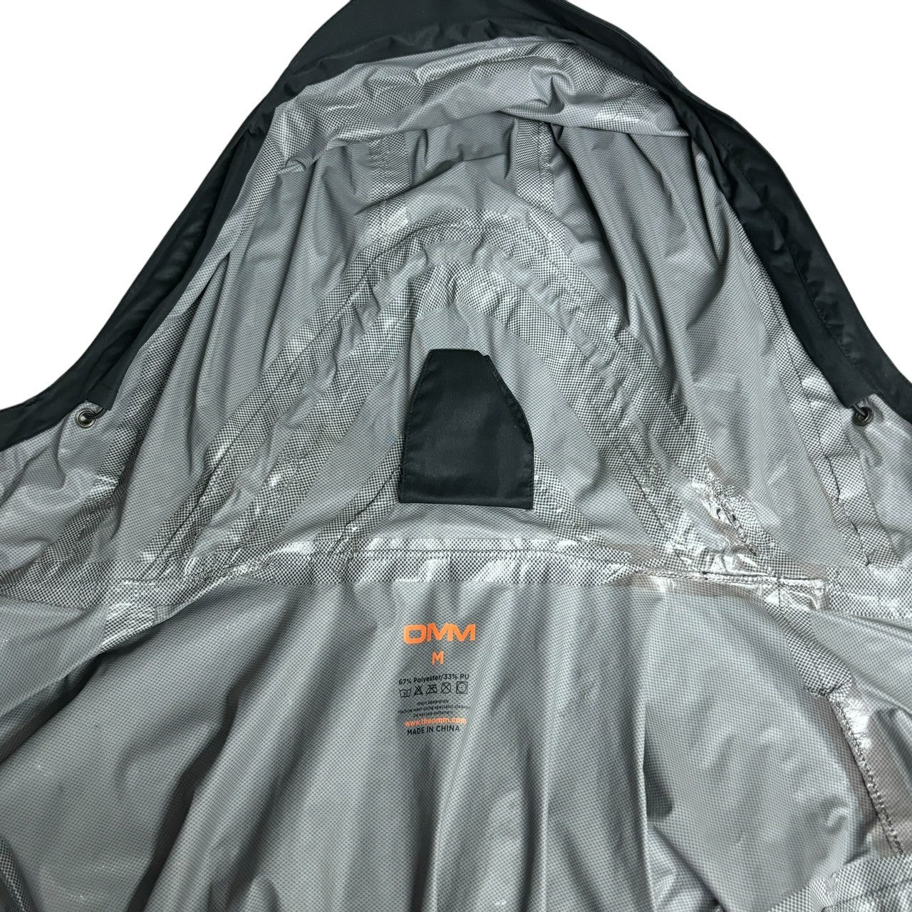 OMM(オリジナルマウンテンマラソン) Kamleika Race Jacket II カムレイカ レース ジャケット 2 M ブラック×オレンジ マウンテンパーカー 登山 トレッキング ジャケット