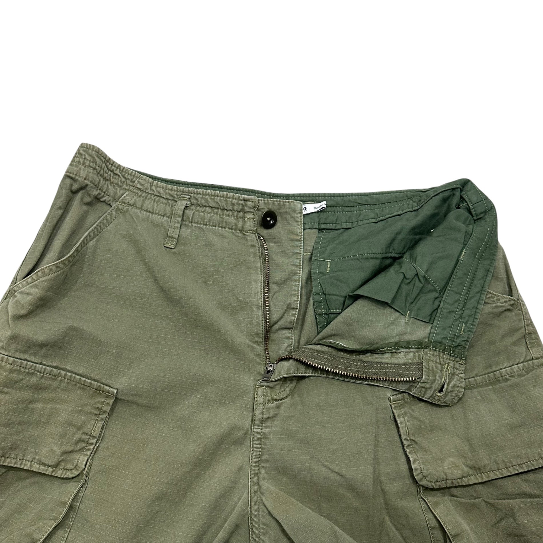nonnative(ノンネイティブ) COMMANDER 6P TROUSERS RELAXED FIT COTTON RIPSTOP リップストップ ミリタリー カーゴパンツ NN-P3568 2 オリーブ