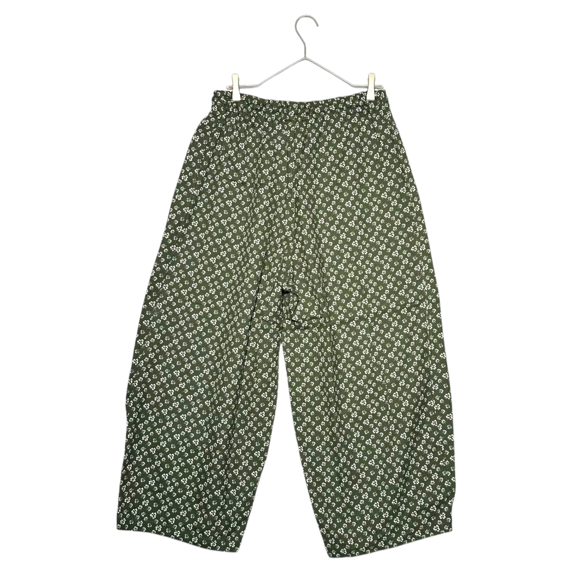 NEEDLES(ニードルズ) Clover Print Wool Trousers クローバー プリント ウール トラウザー パンツ LQ151 2 グリーン ジョガー