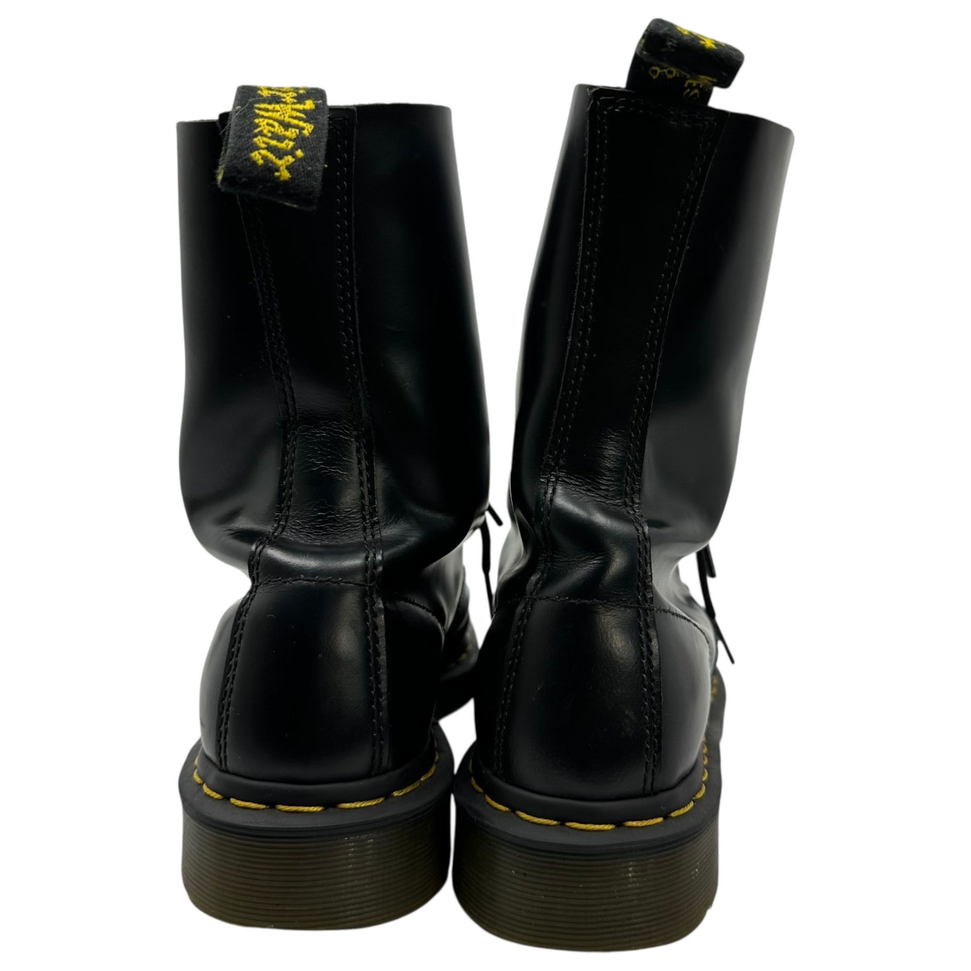 DR.MARTENS(ドクターマーチン) 10 Hole Boots 10 ホール ブーツ 1490 8(26cm程度) ブラック ロング レースアップ レザー ブーツ