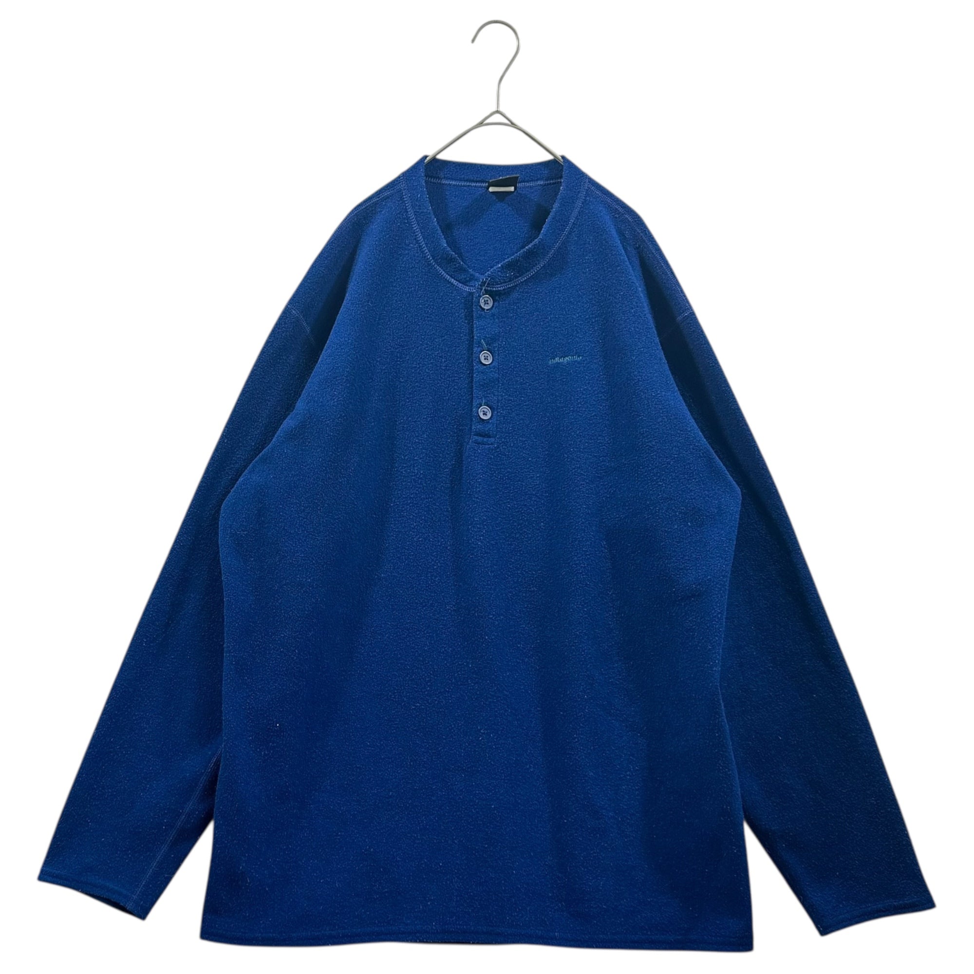 Patagonia(パタゴニア) OLD CAPILENE Henry Neck Fleece Shirt Jacket オールド キャプリーン ヘンリーネック フリース シャツ ジャケット XL ブルー