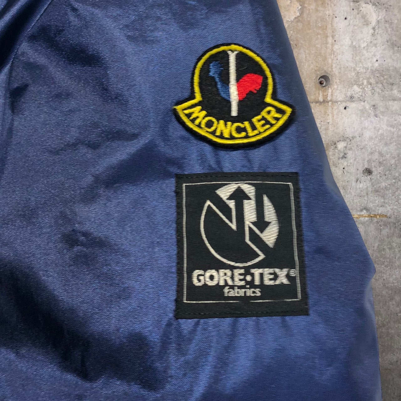 MONCLER(モンクレール) 80'sアノラックダウンパーカー 160(Sサイズ程度) ブルー