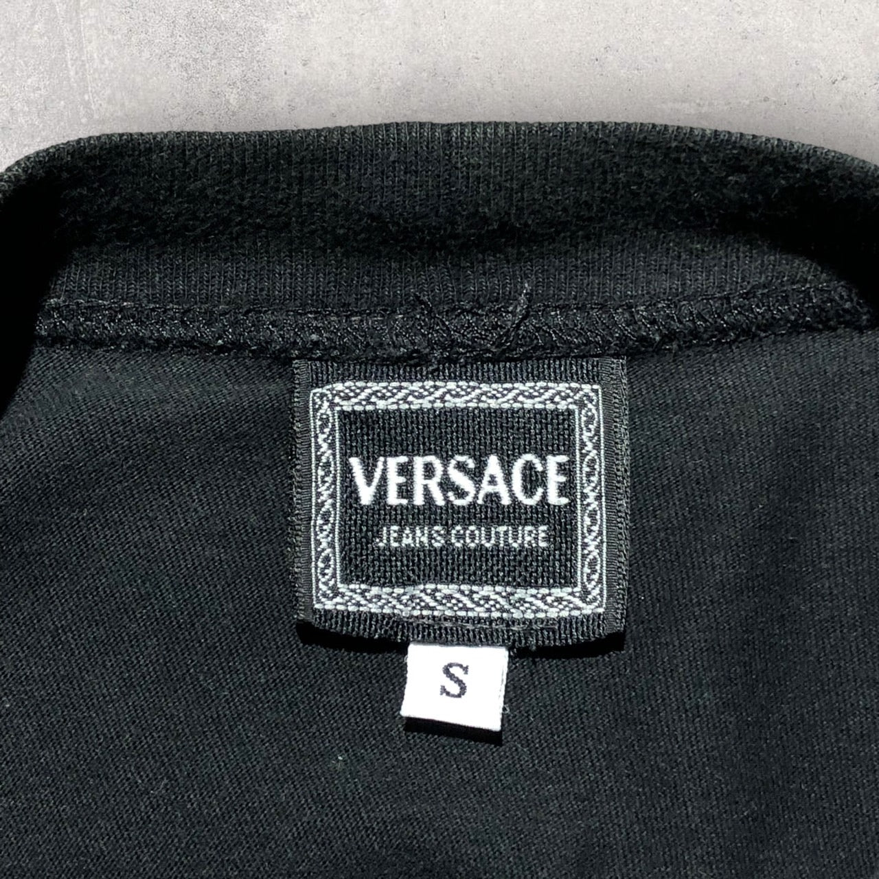 VERSACE(ヴェルサーチ) メデューサロゴTシャツ ブラック S