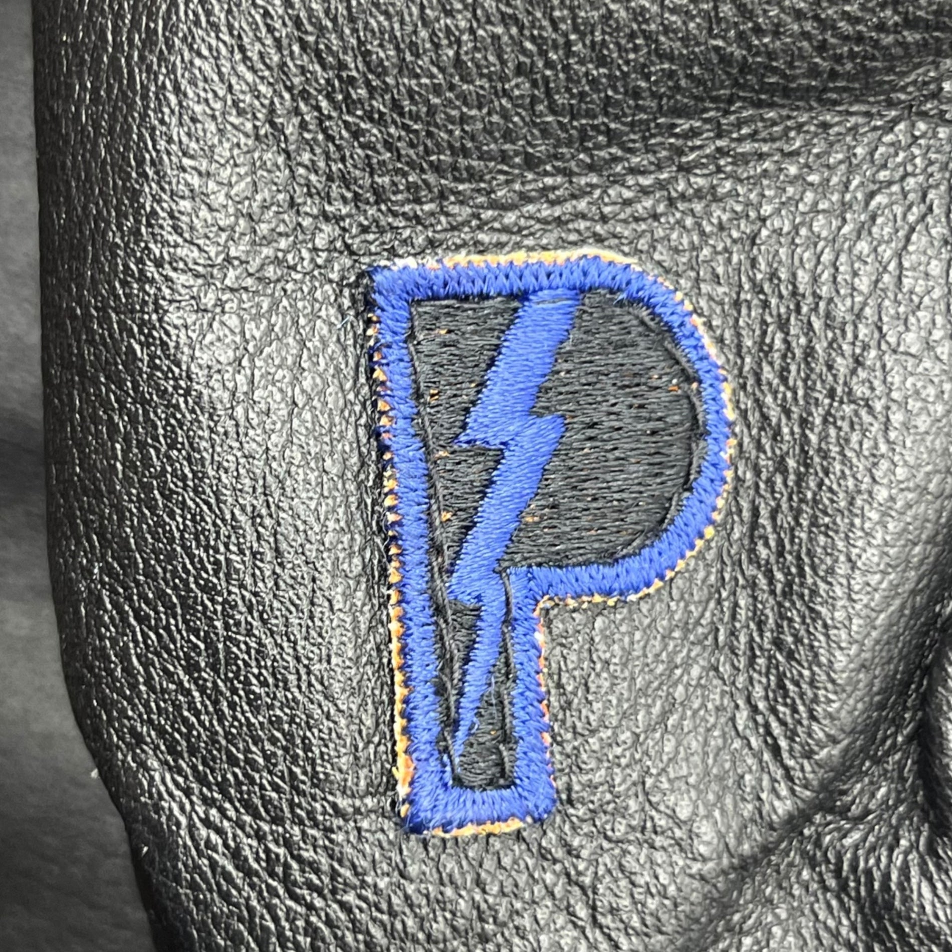 PRO PLAYER(プロプレイヤー) 90's NBA Orland Magic オーランドマジック レザー スタジャン 90年代 M ブラック×ブルー