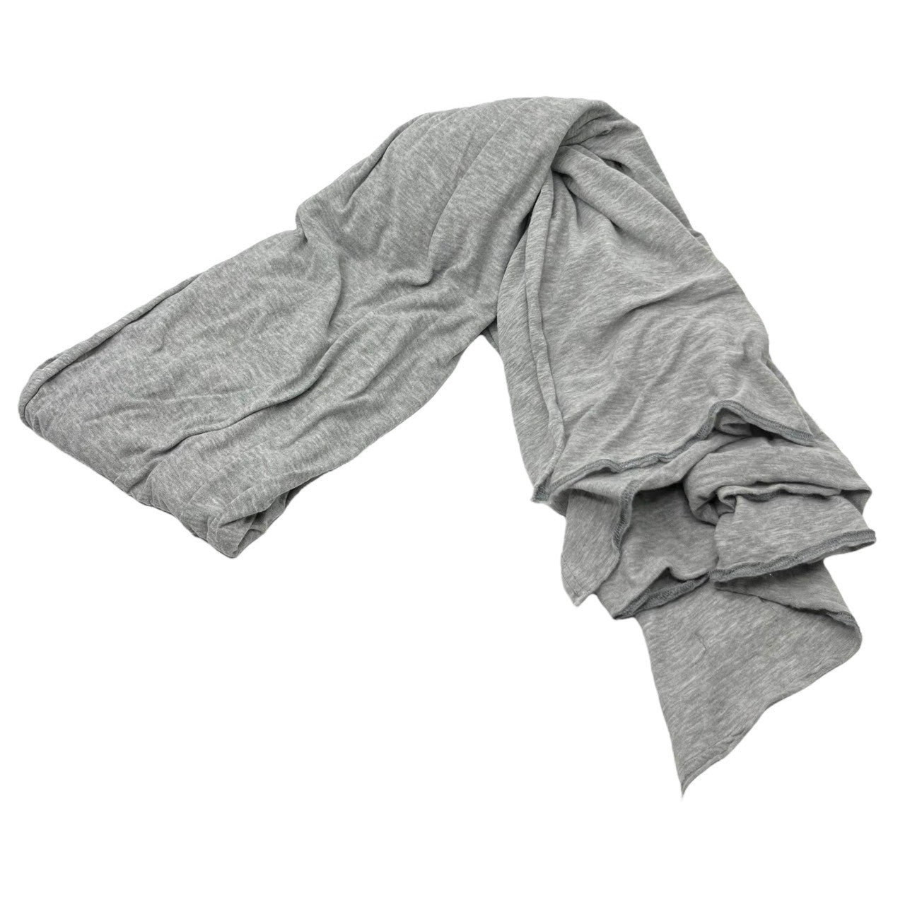 COMME des GARCONS(コムデギャルソン) Cut and sewn large stole カットソー地 大判 ストール グレー