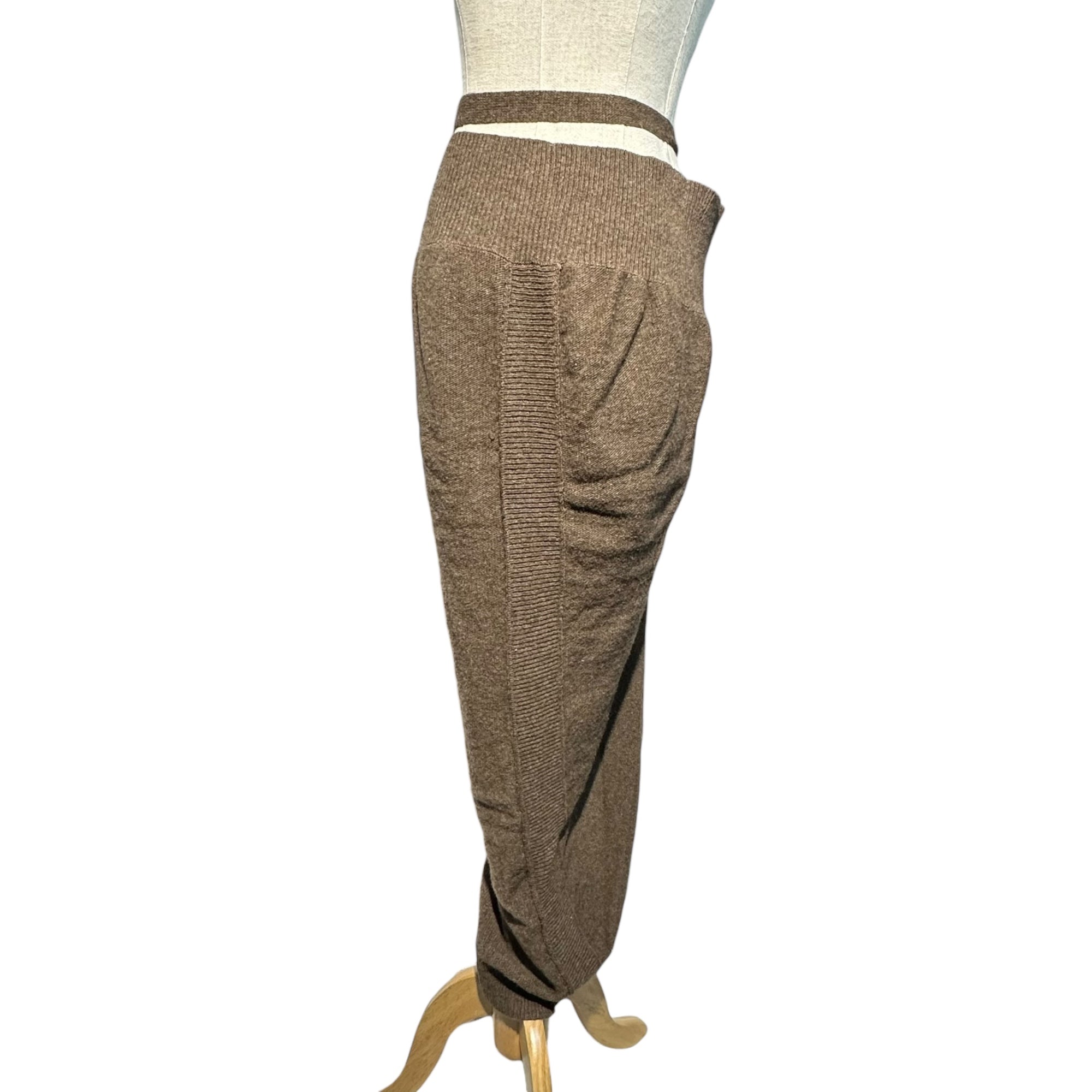 Y's(ワイズ) Wool and cashmere snap belt long skirt ウール カシミヤ スナップベルト ロング スカート YJ-K69-176 3(L程度) ブラウン