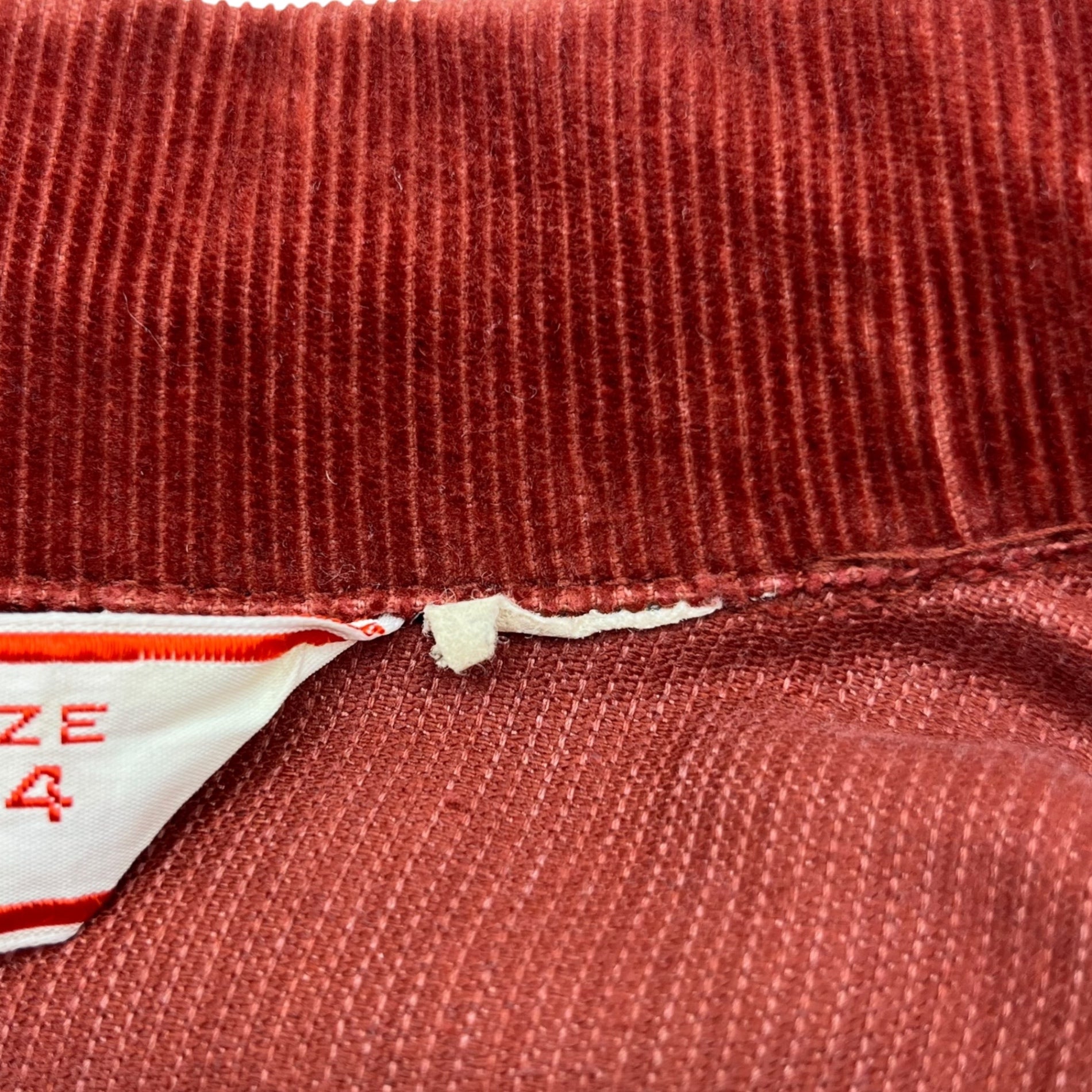 Levi's(リーバイス) 70's VINTAGE CORDUROY TRUCKER JACKET ヴィンテージ コーデュロイ トラッカー ジャケット 70505-1587 44 レッドブラウン 裏529 USA製