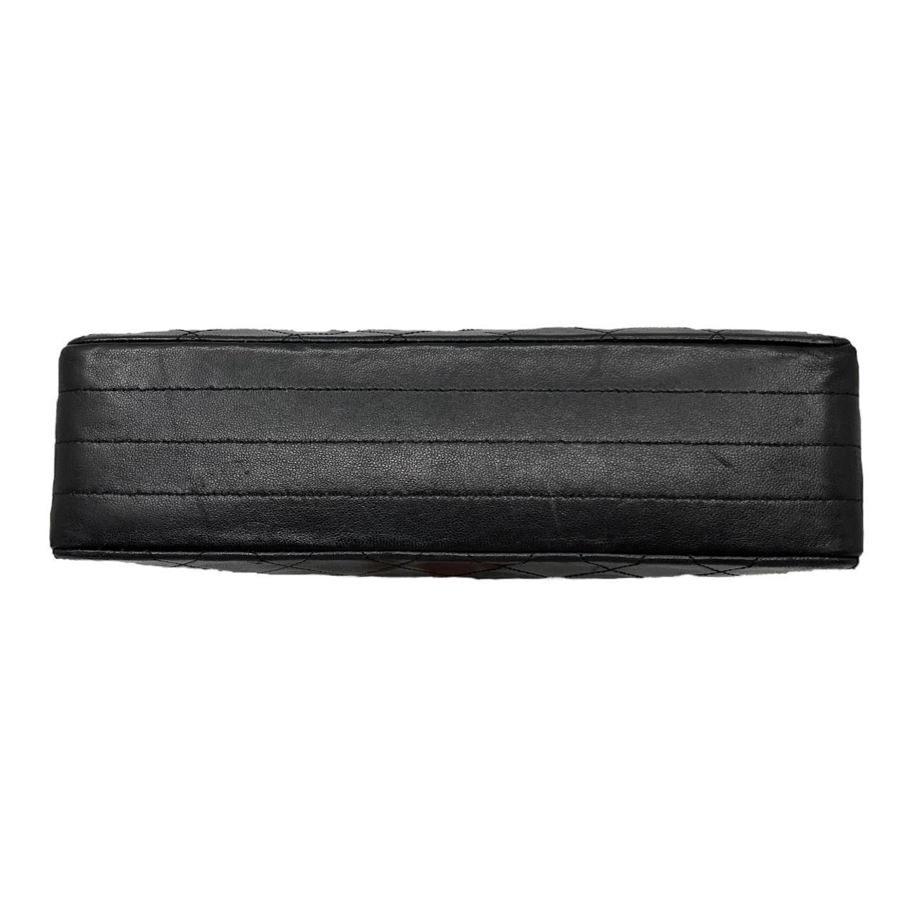 CHANEL(シャネル) マトラッセ ラムスキンチェーンショルダーバッグ/ヴィンテージ/ヴィンテージシャネル 製造番号:2***** ブラック ゴールド金具 ECLAIRジップ 1980年代半ば 6桁