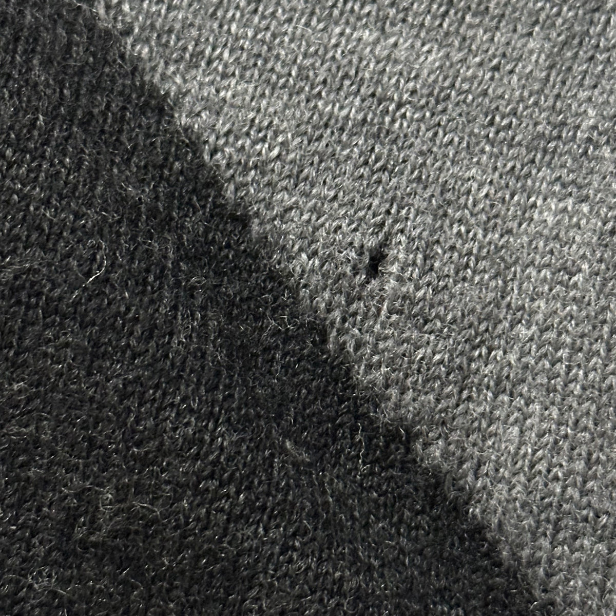 COMME des GARCONS(コムデギャルソン) 2004AW Front and Back Knit 前後 ニット GN-N025 FREE グレー×ネイビー×ブラック AD2004