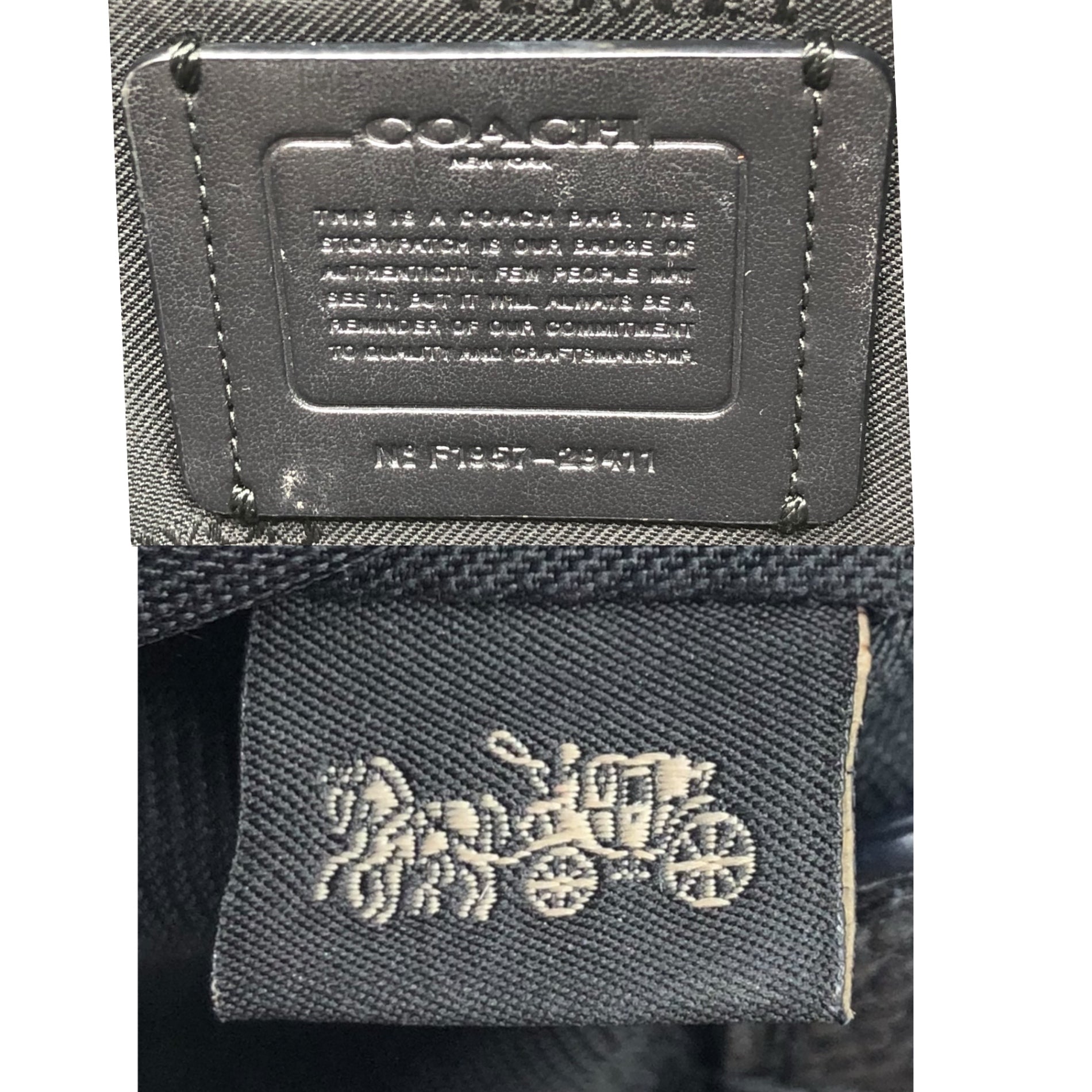 COACH(コーチ) Camera bag カメラ バッグ 29411 ブラック×ゴールド ショルダー バッグ ぺブルドレザー チェーン