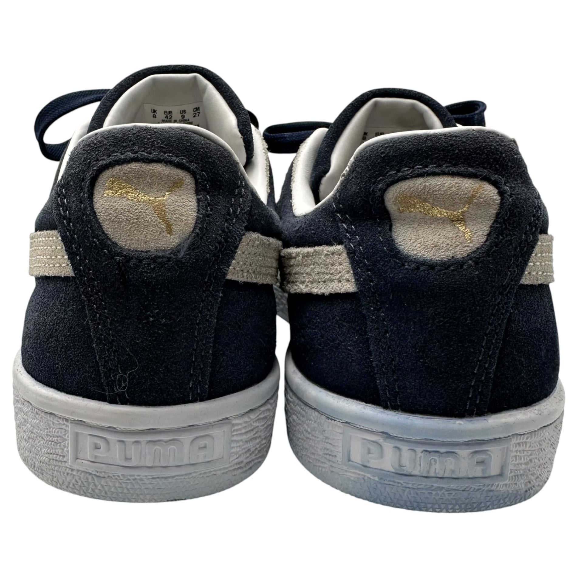 PUMA(プーマ) Unisex Suede Classic XXI ユニセックス スウェード クラシック ローカット スニーカー 374915-04 27cm ネイビー 参考定価9,790円(税込)