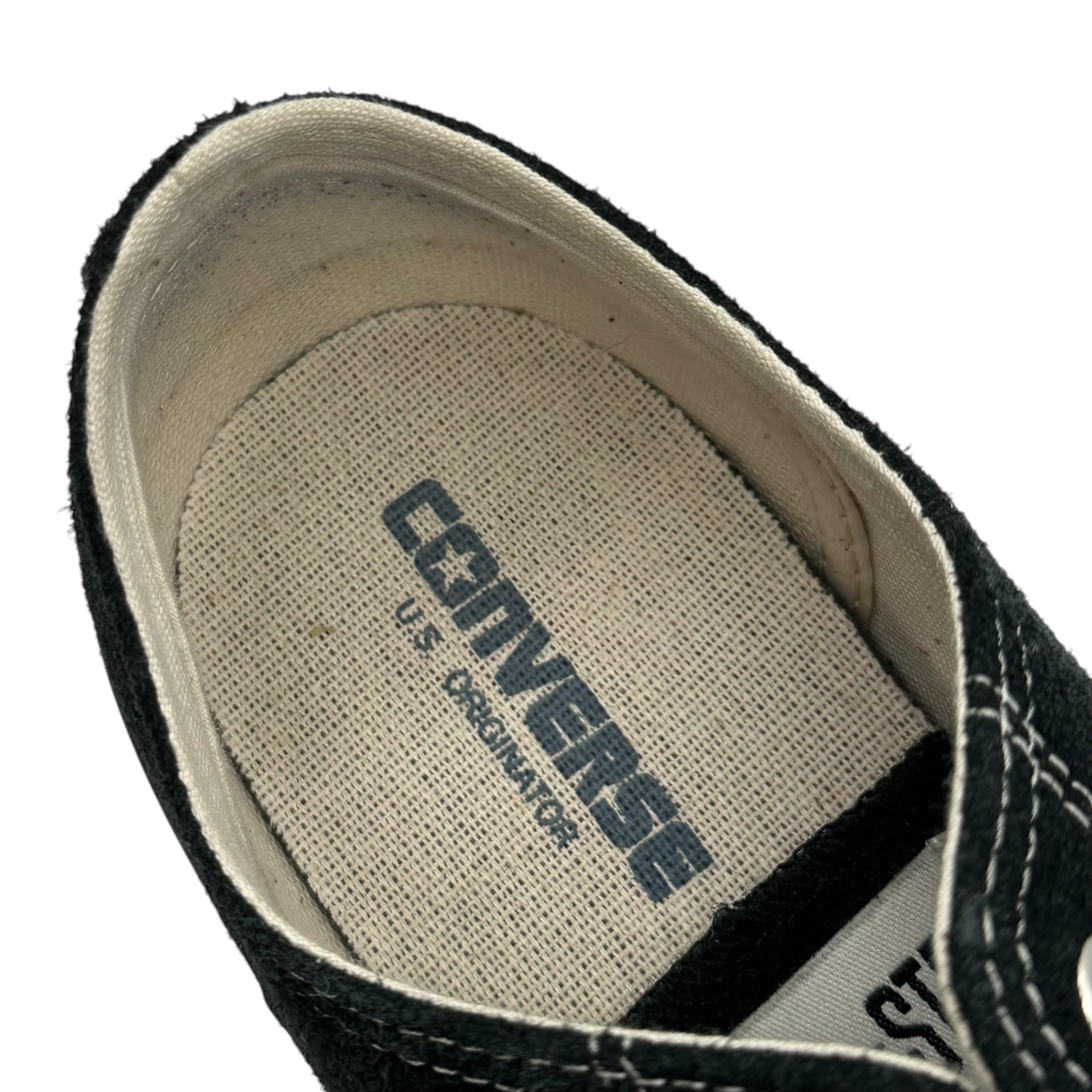 CONVERSE(コンバース) U.S. ORIGINATOR SUEDE ALL STAR US OX スエード オールスター ローカット スニーカー 1SD426 26.5cm ブラック スウェード