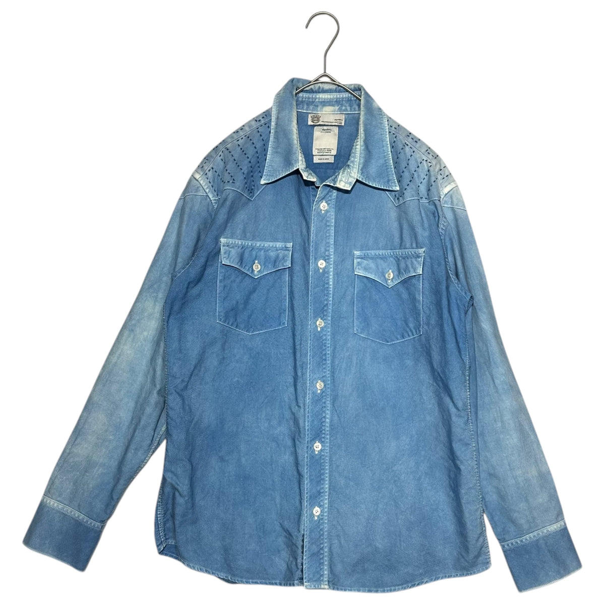 VISVIM(ビズビム/ヴィズヴィム) Sashiko Western Cotton L/S Shirt 