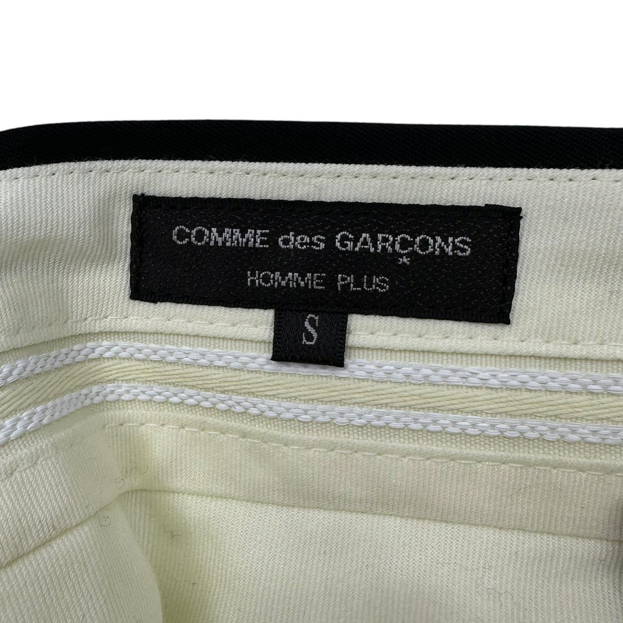 COMME des GARCONS HOMME PLUS(コムデギャルソンオムプリュス) 21AW DARKROOM期 Wool Gabardine Tuck Balloon Wide Pants ダークルーム期 ウール ギャバジン タック バルーン ワイド パンツ PH-P040 S ブラック AD2021
