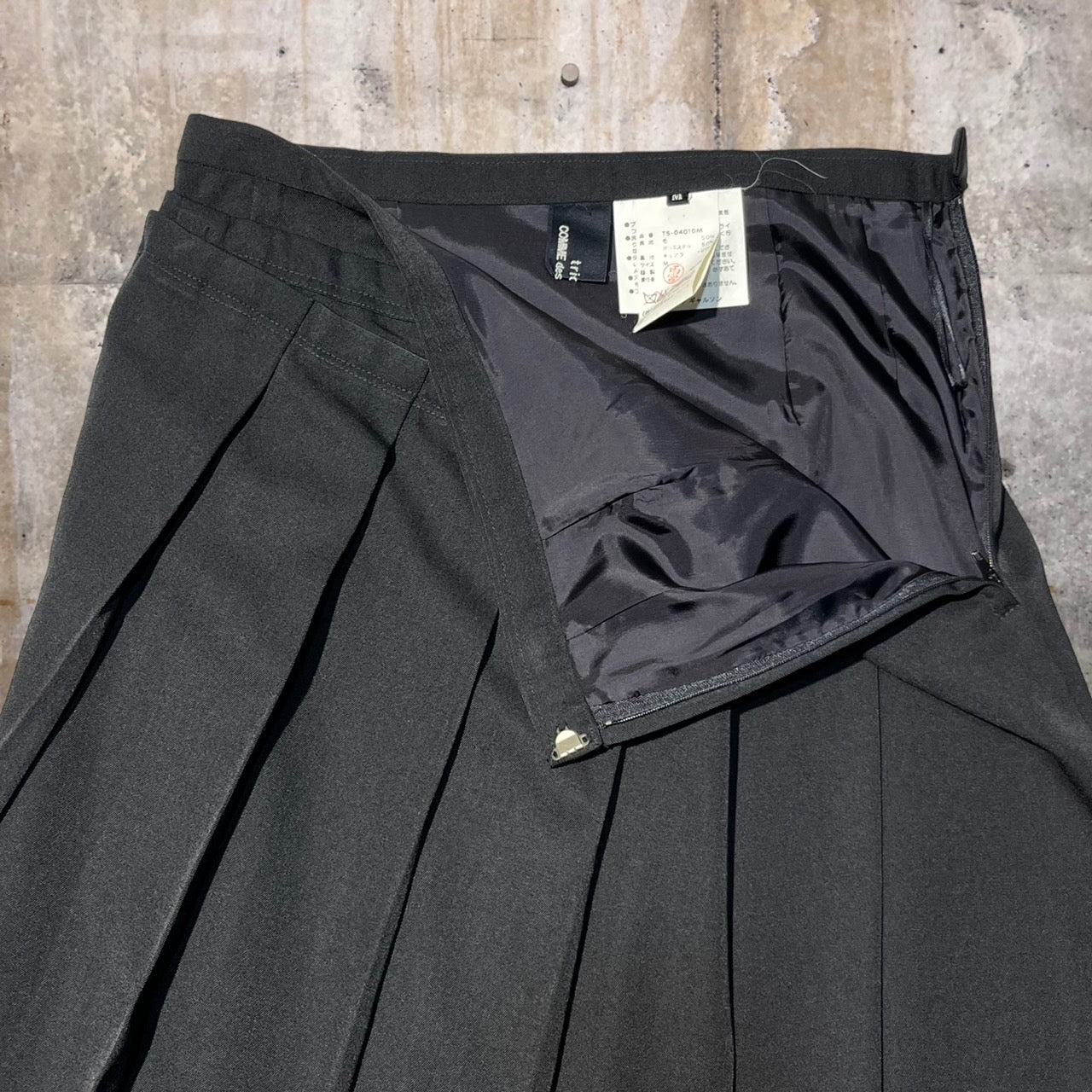 tricot COMME des GARCONS(トリココムデギャルソン) 99AWウールスカート TS-04010M M ブラック AD1999