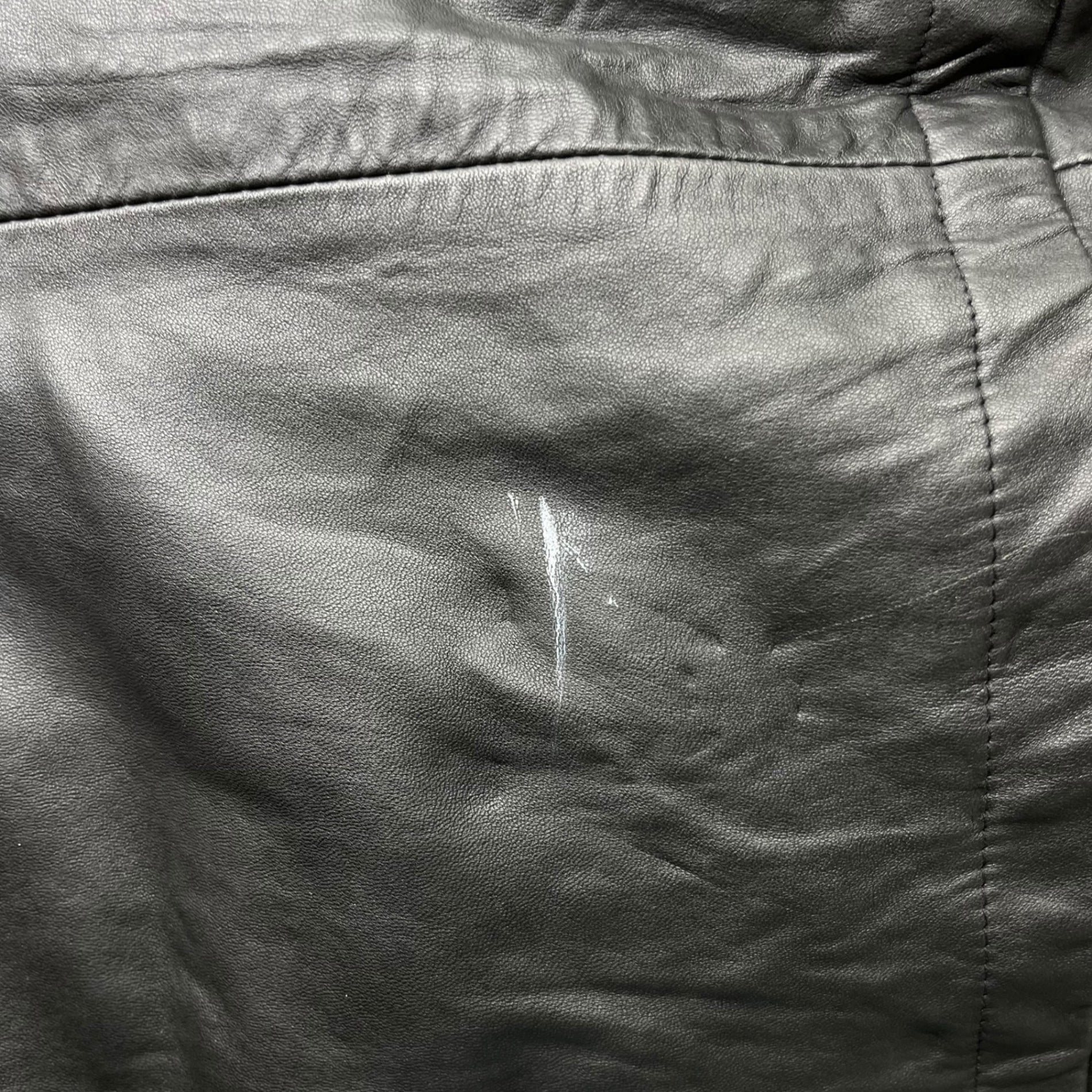 GAME SET AND MATCH(ゲームセットアンドマッチ) Vintage all leather duffle coat ヴィンテージ オール レザー ダッフル コート XL程度 ブラック