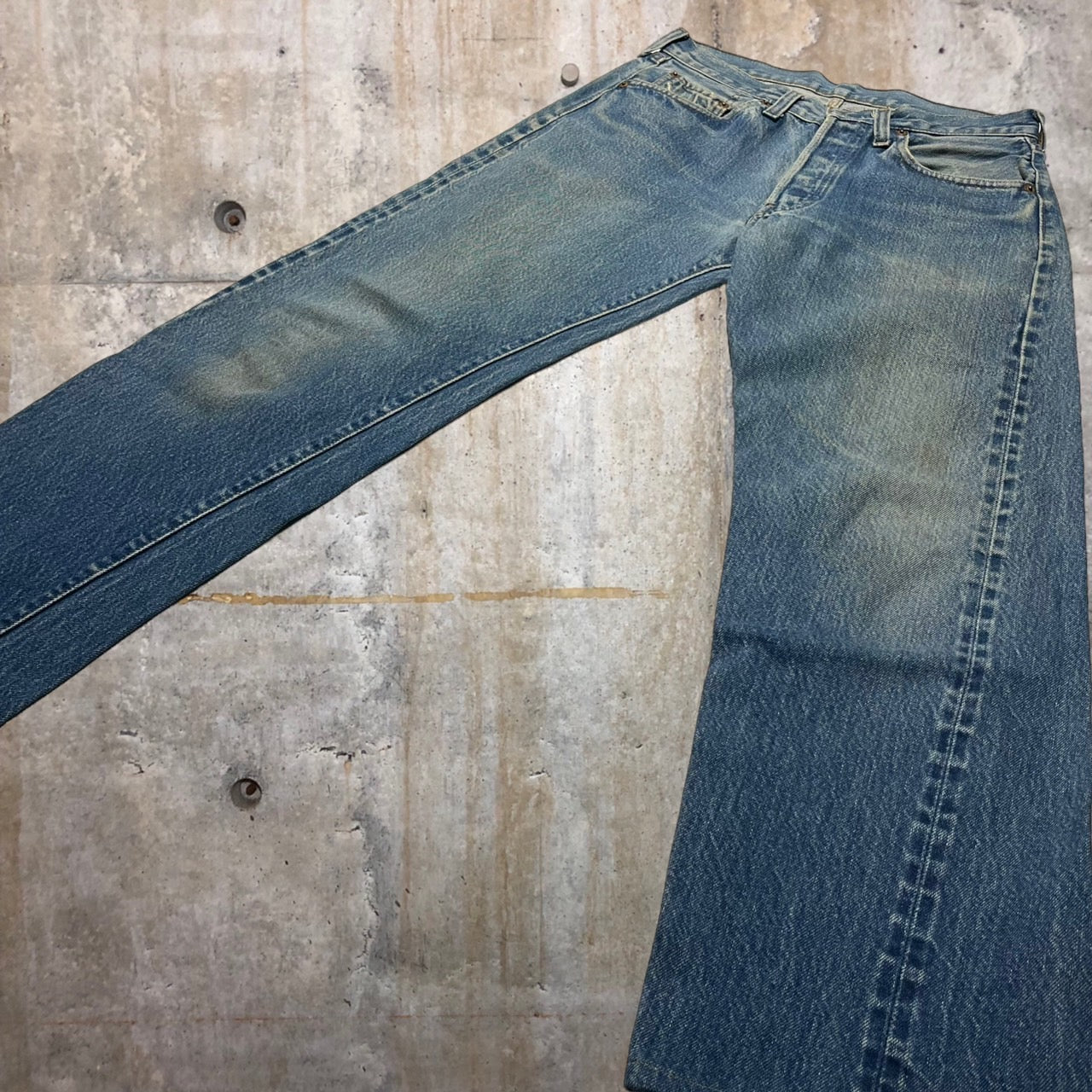 Levi's(リーバイス) 80's 501ストレートデニムパンツ 30 ブルー リサイズ 83年製造 バレンシア工場