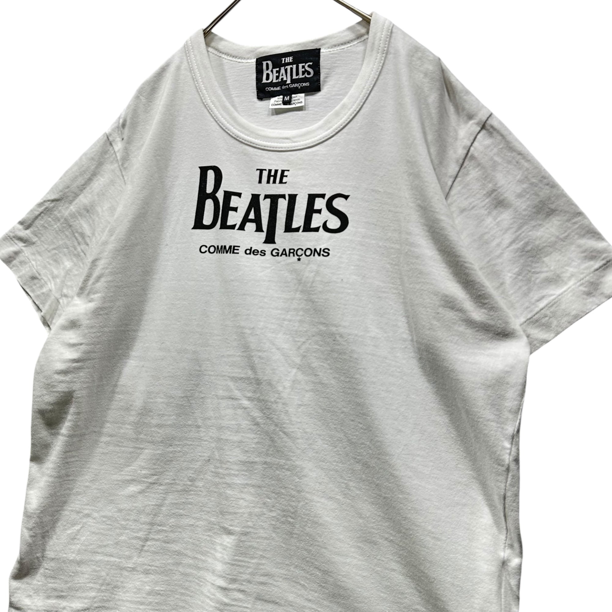 THE BEATLES COMME des GARCONS(ザビートルズコムデギャルソン) Beatles Tシャツ M ホワイト AD2024