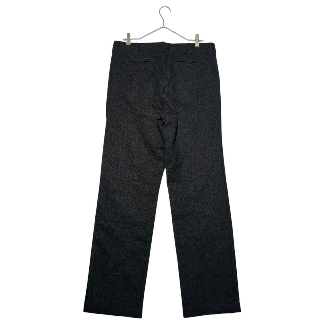 COMME des GARCONS HOMME(コムデギャルソンオム) 04AW straight wool slacks ストレート ウール スラックス HN-P048 M ブラック AD2004 パンツ 00's