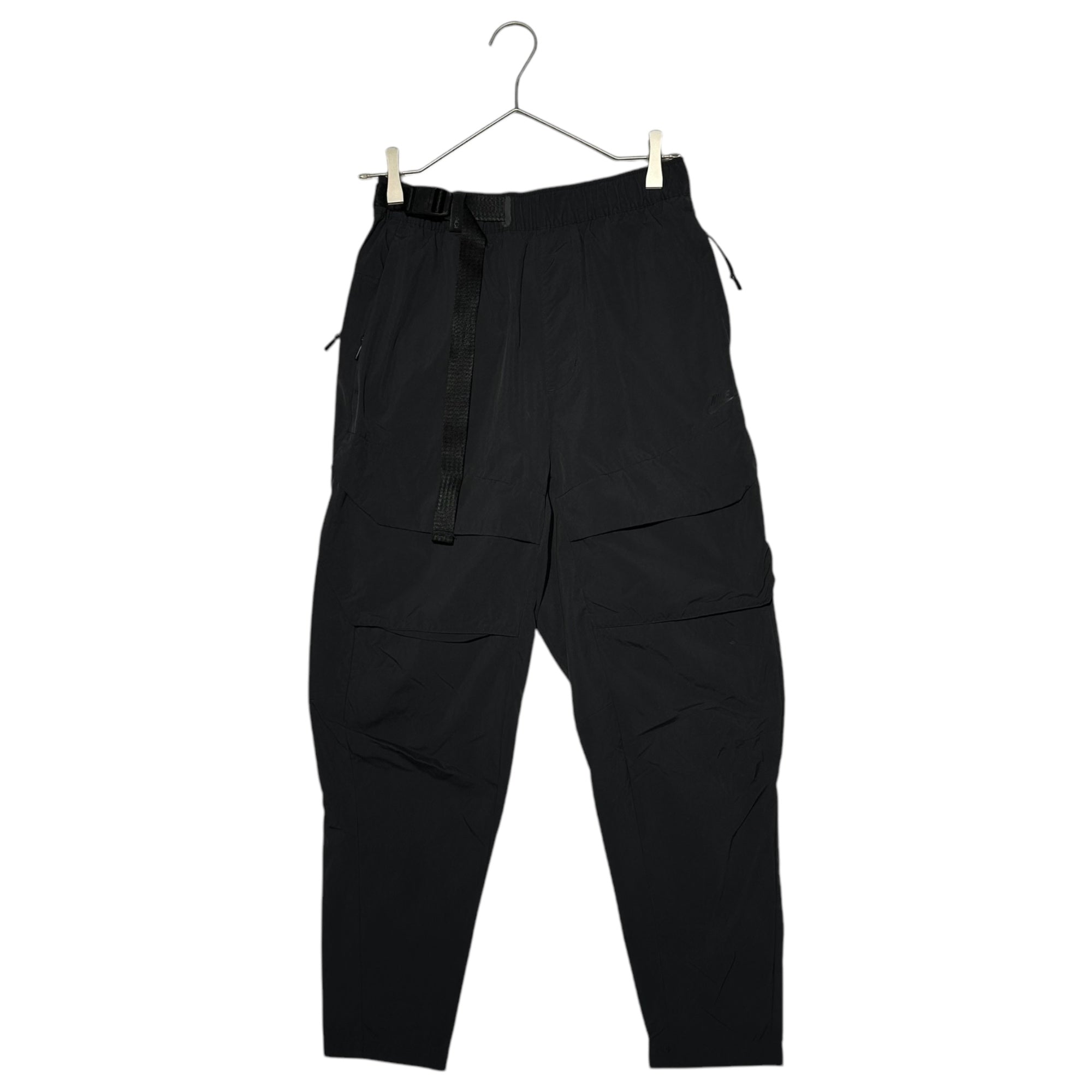 NIKE(ナイキ) NSW TECH PACK WOVEN テックパック ウーブン ナイロン パンツ DM5539-010 S ブラック ジョガー