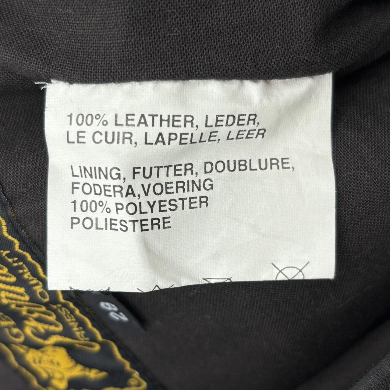 Aero(エアロ) Leather biker pants レザー バイカー パンツ 28 ブラック